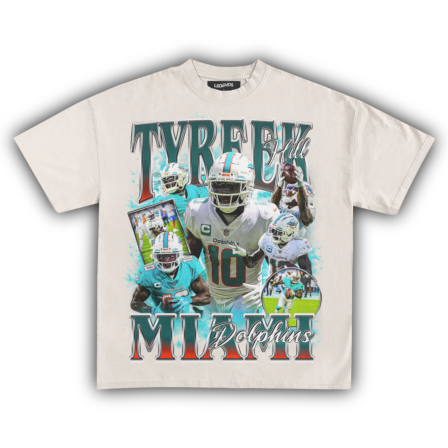 TYREEK HILL DOLPHINS TEE