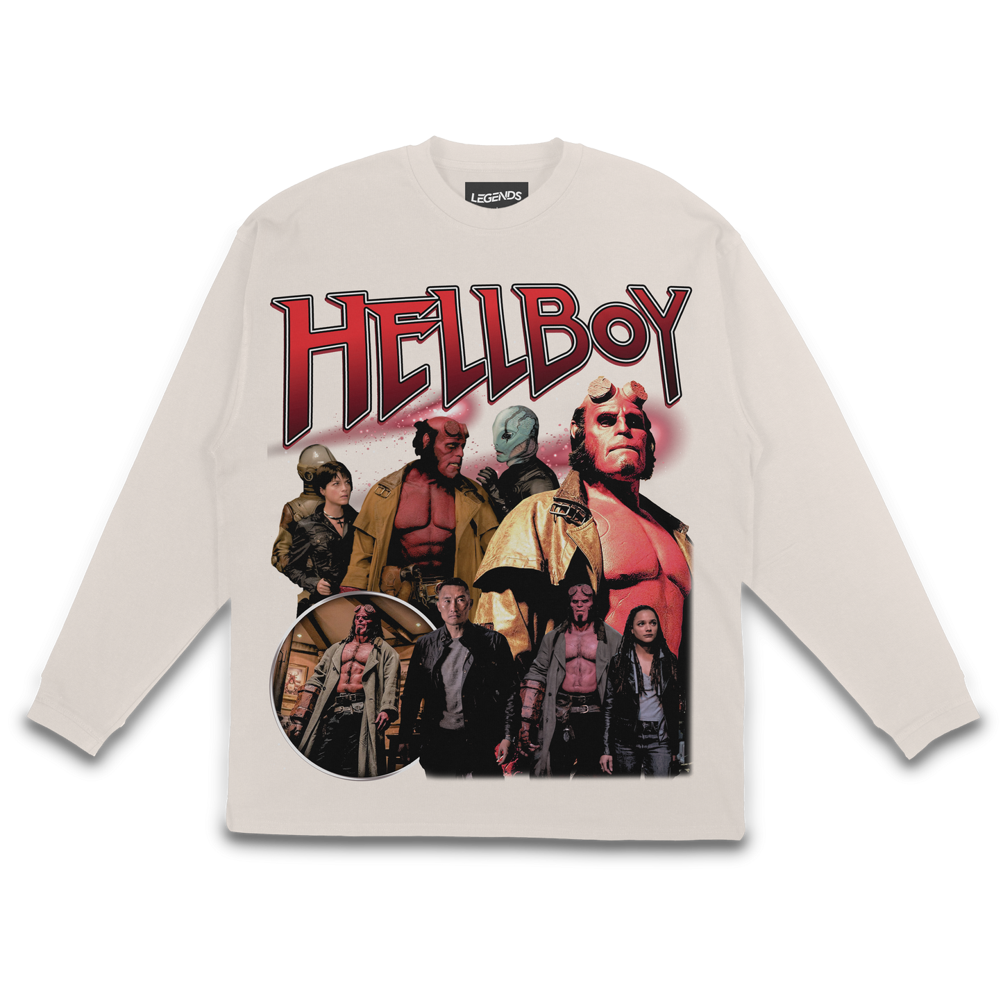 HELLBOY LONG SLEEVE TEE