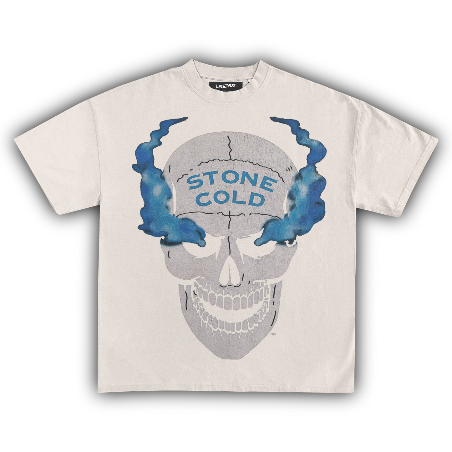 STONE COLD BROKEN SKULL TEE