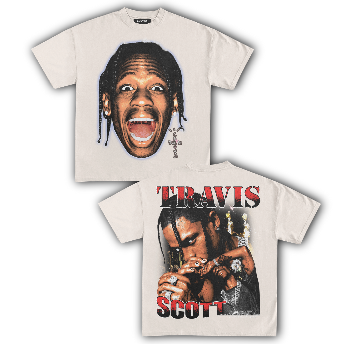 TRAVIS SCOTT BIG FACE TEE