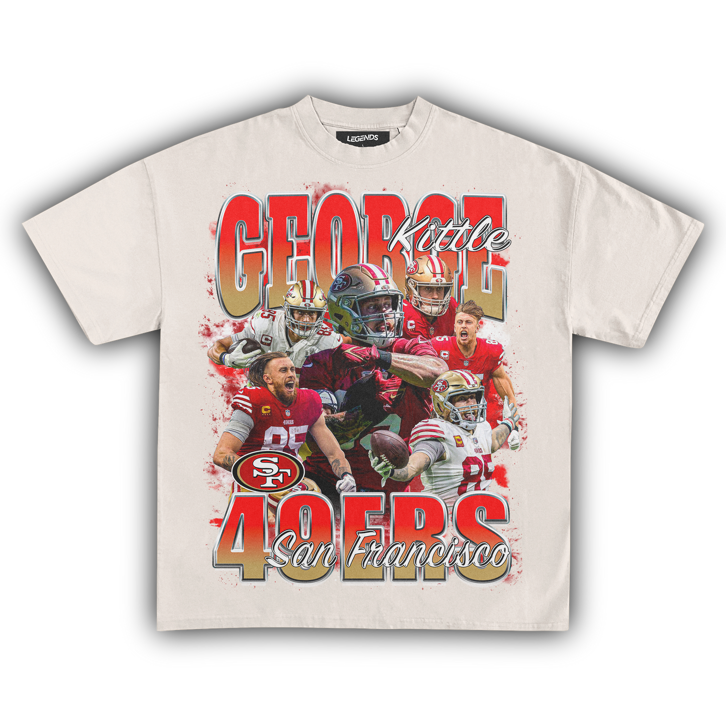 GEORGE KITTLE 49ERS TEE