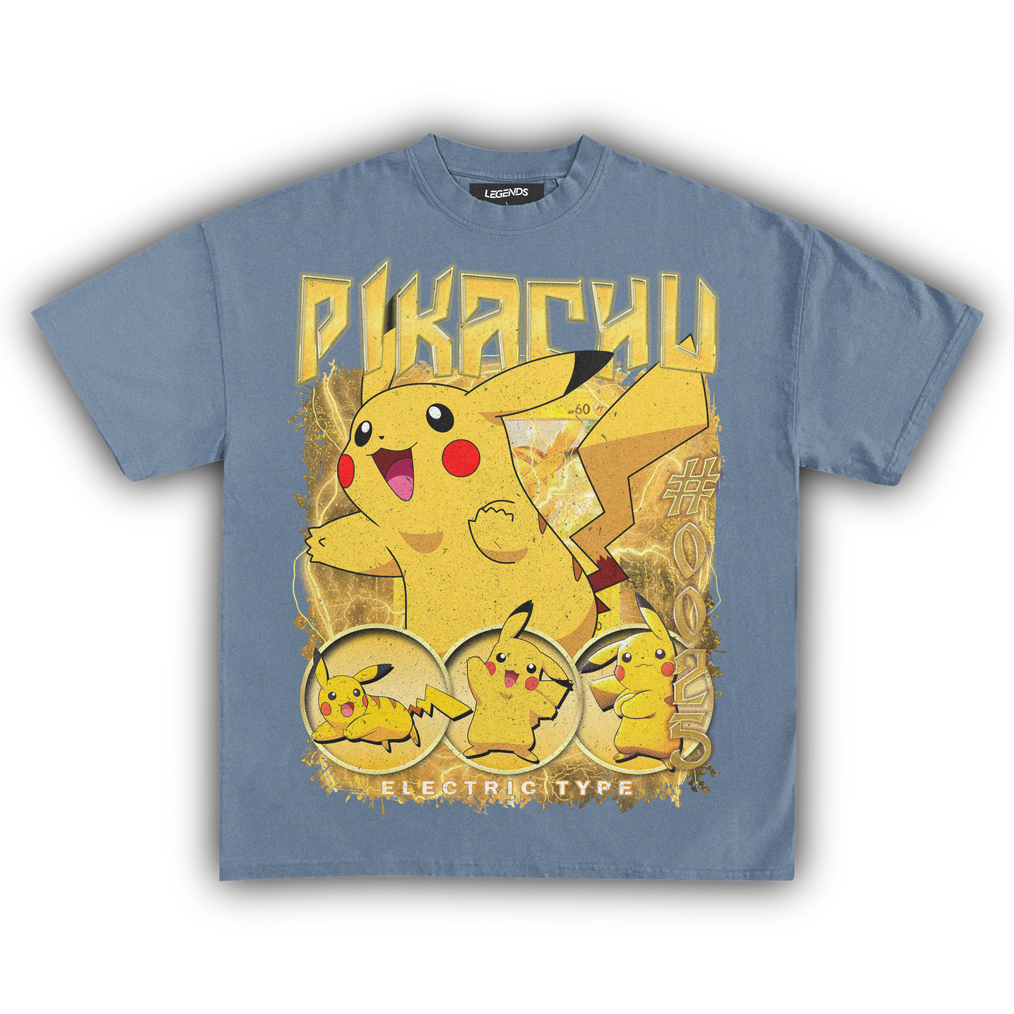SUPER SMASH BROS PIKACHU TEE
