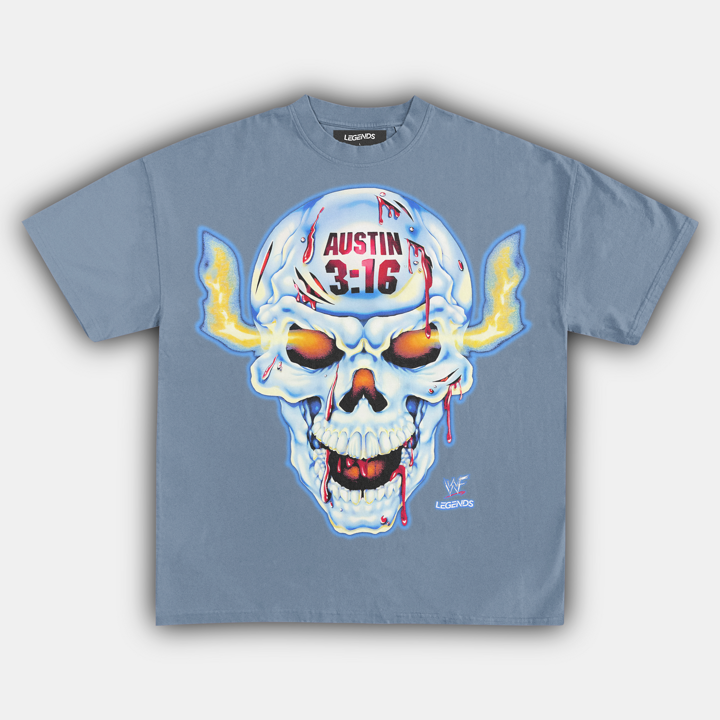 AUSTIN 3:16 BROKEN SKULL TEE