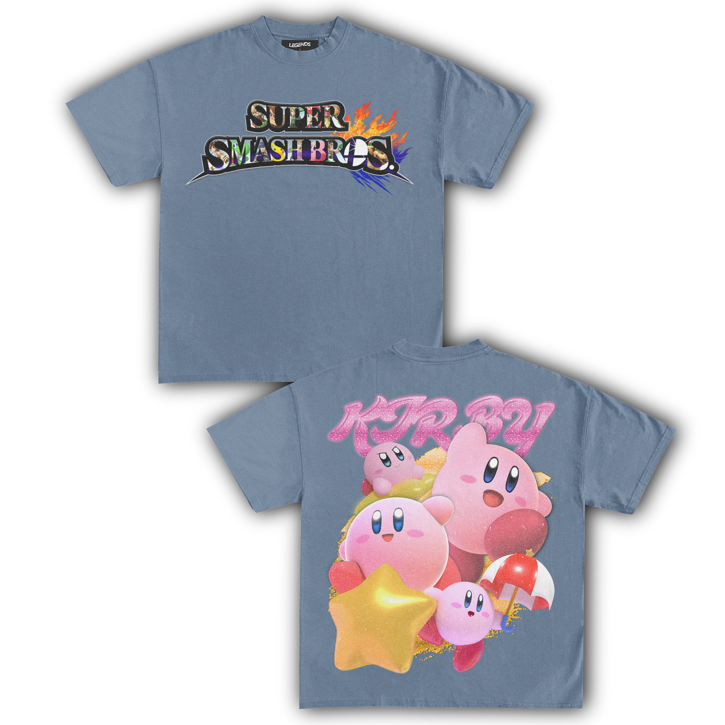 SUPER SMASH BROS KIRBY TEE (Double)