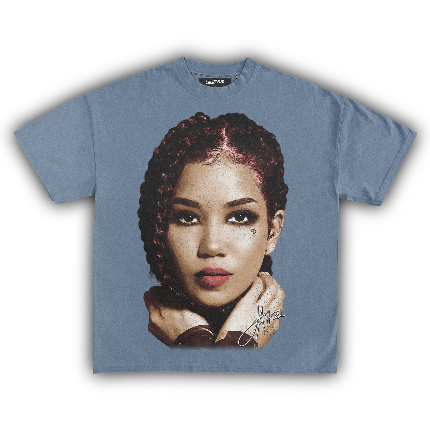 JHENÉ AIKO BIG FACE TEE