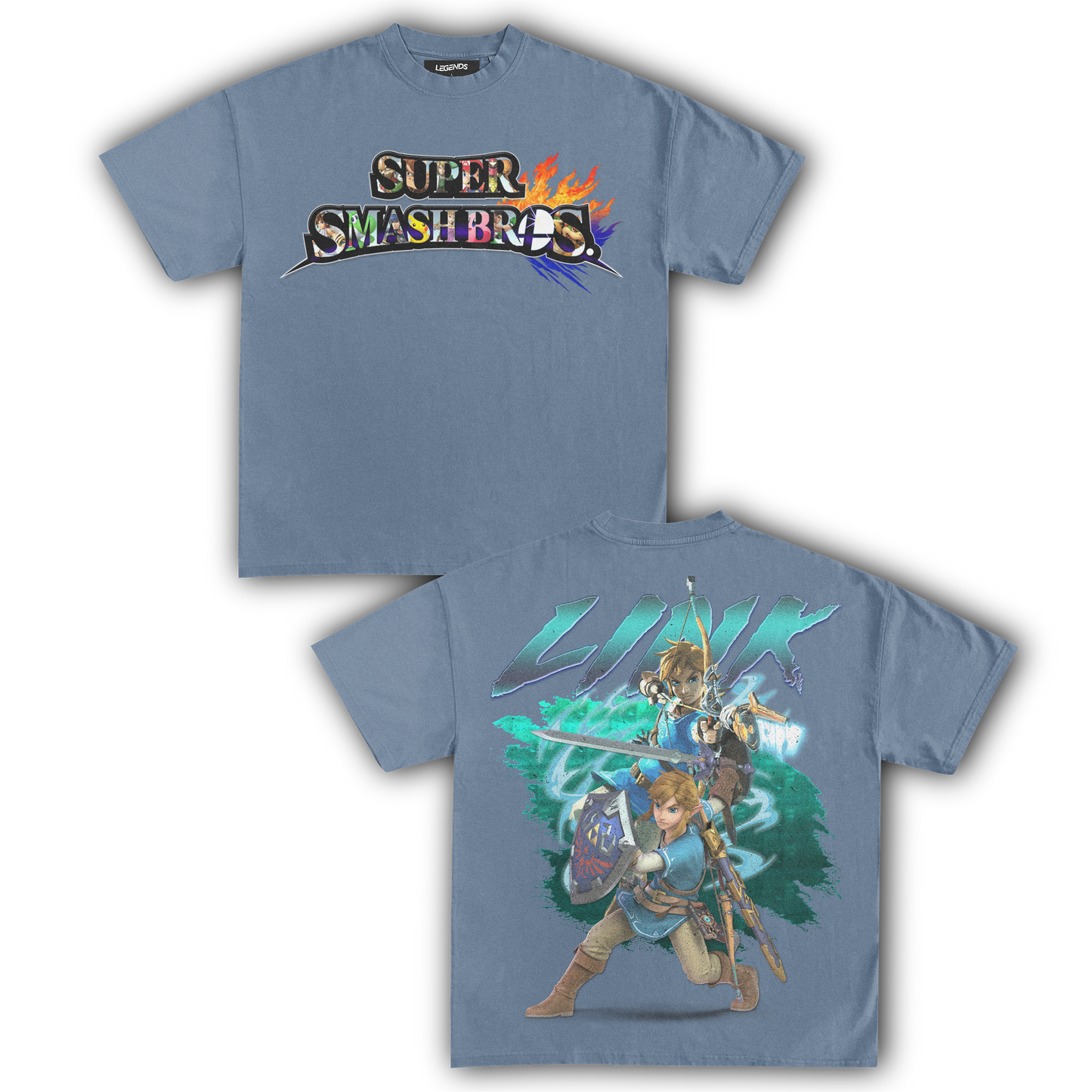 SUPER SMASH BROS LINK TEE (Double)