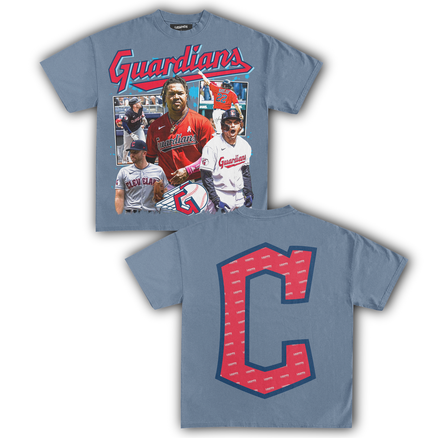 CLEVELAND GUARDIANS TEE (Double)