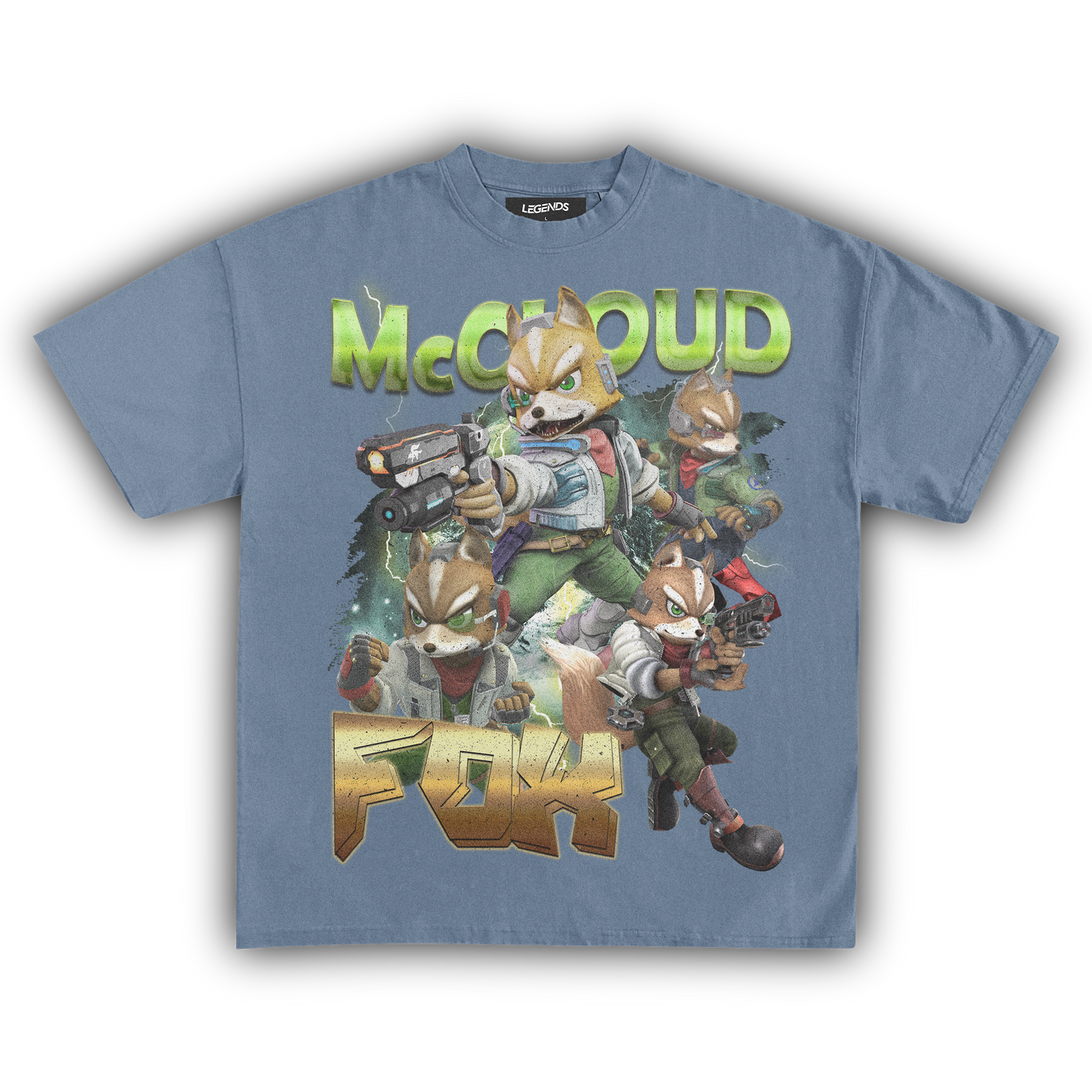 SUPER SMASH BROS FOX TEE