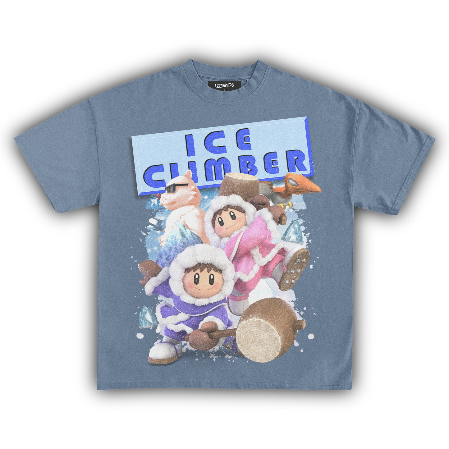 SUPER SMASH BROS ICE CLIMBER TEE