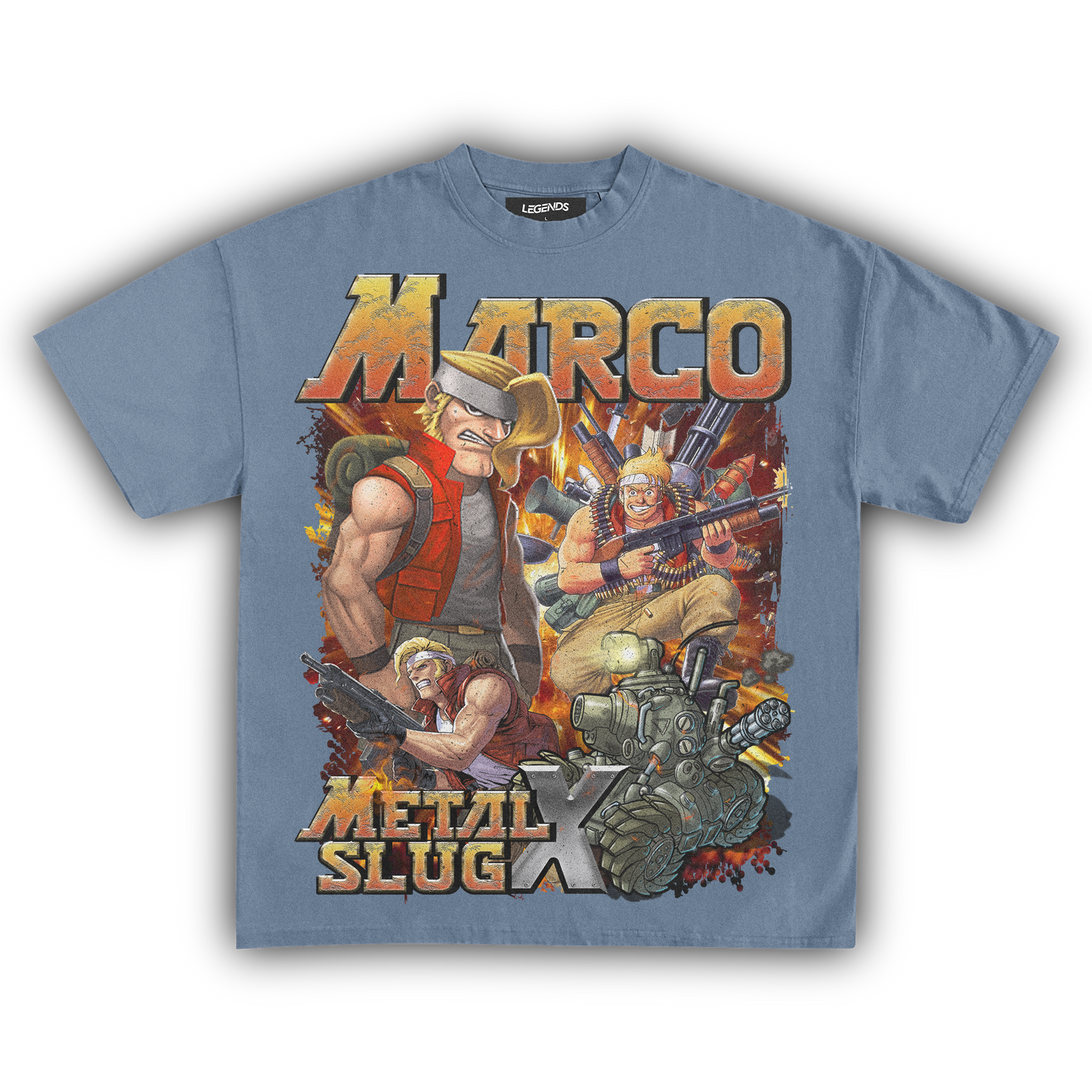 METAL SLUG X MARCO TEE