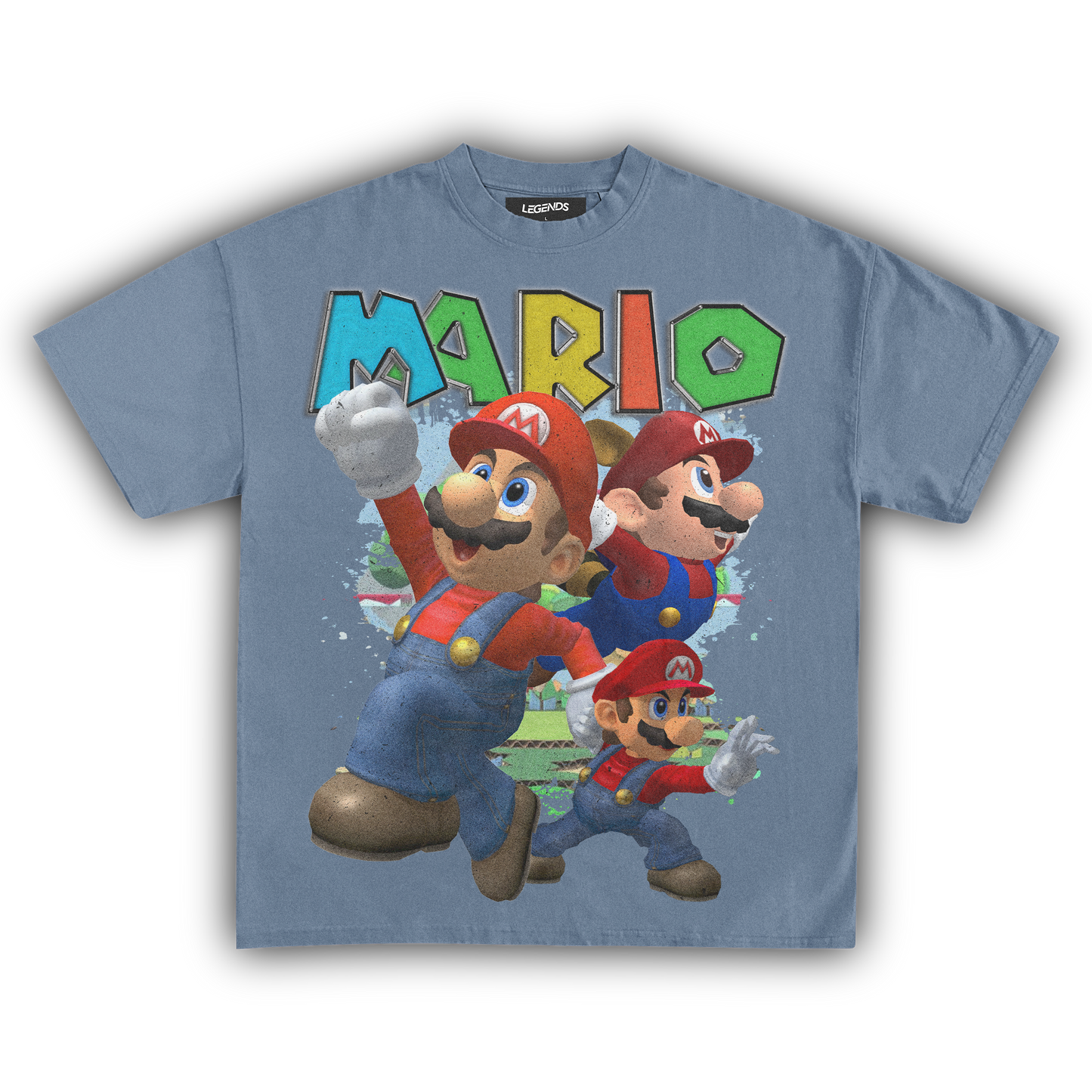 SUPER SMASH BROS MARIO TEE