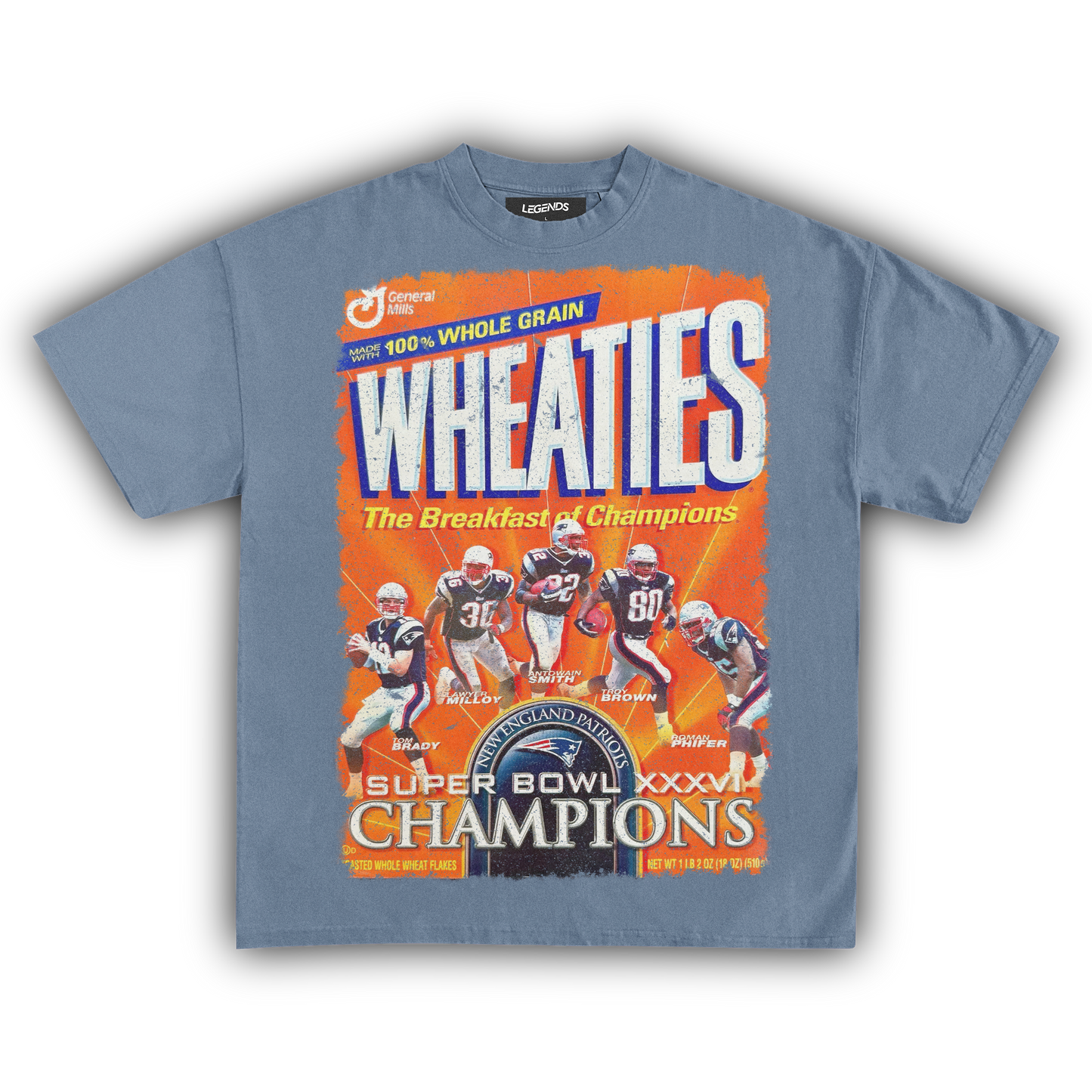 WHEATIES CHAMPIONS XXXVI 2002 VINTAGE TEE