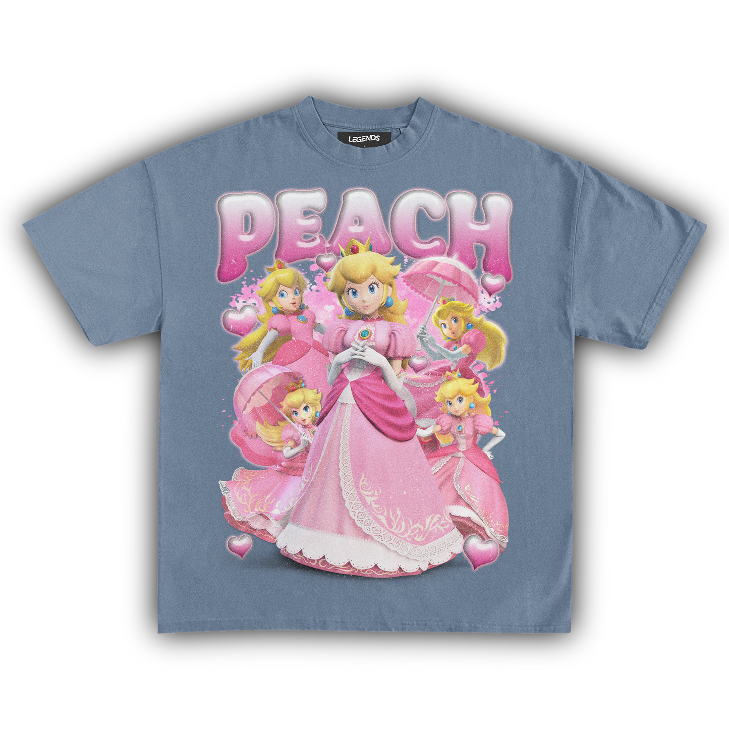 SUPER SMASH BROS PEACH TEE