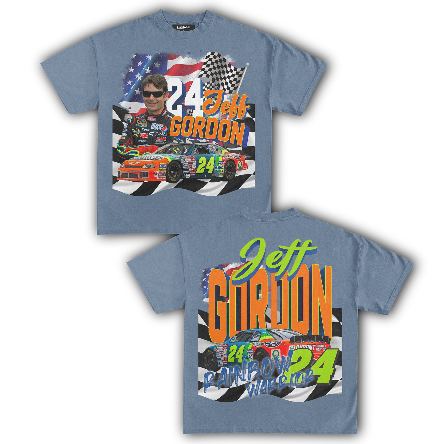 JEFF GORDON RAINBOW WARRIOR TEE