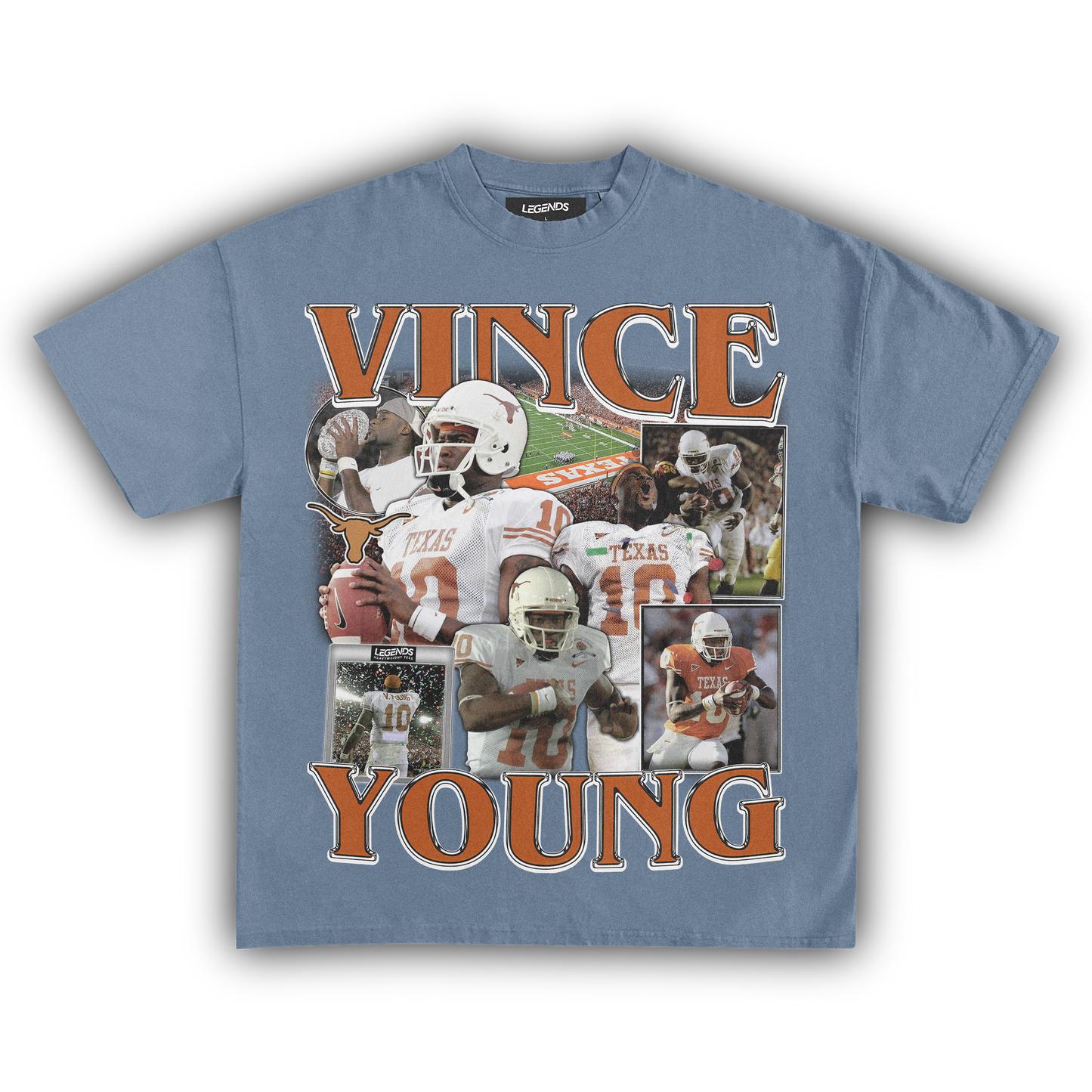 VINCE YOUNG LONGHORNS TEE