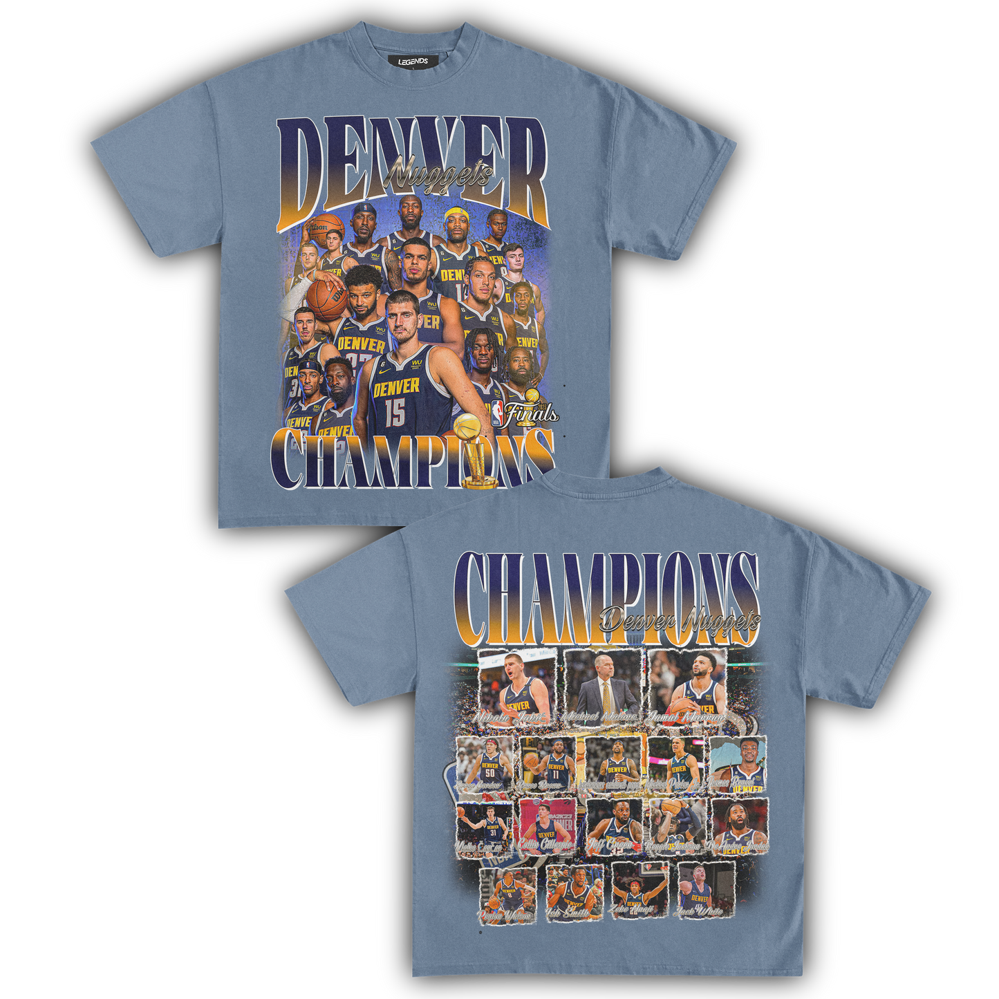 DENVER NUGGETS 2023 CHAMPIONS TEE