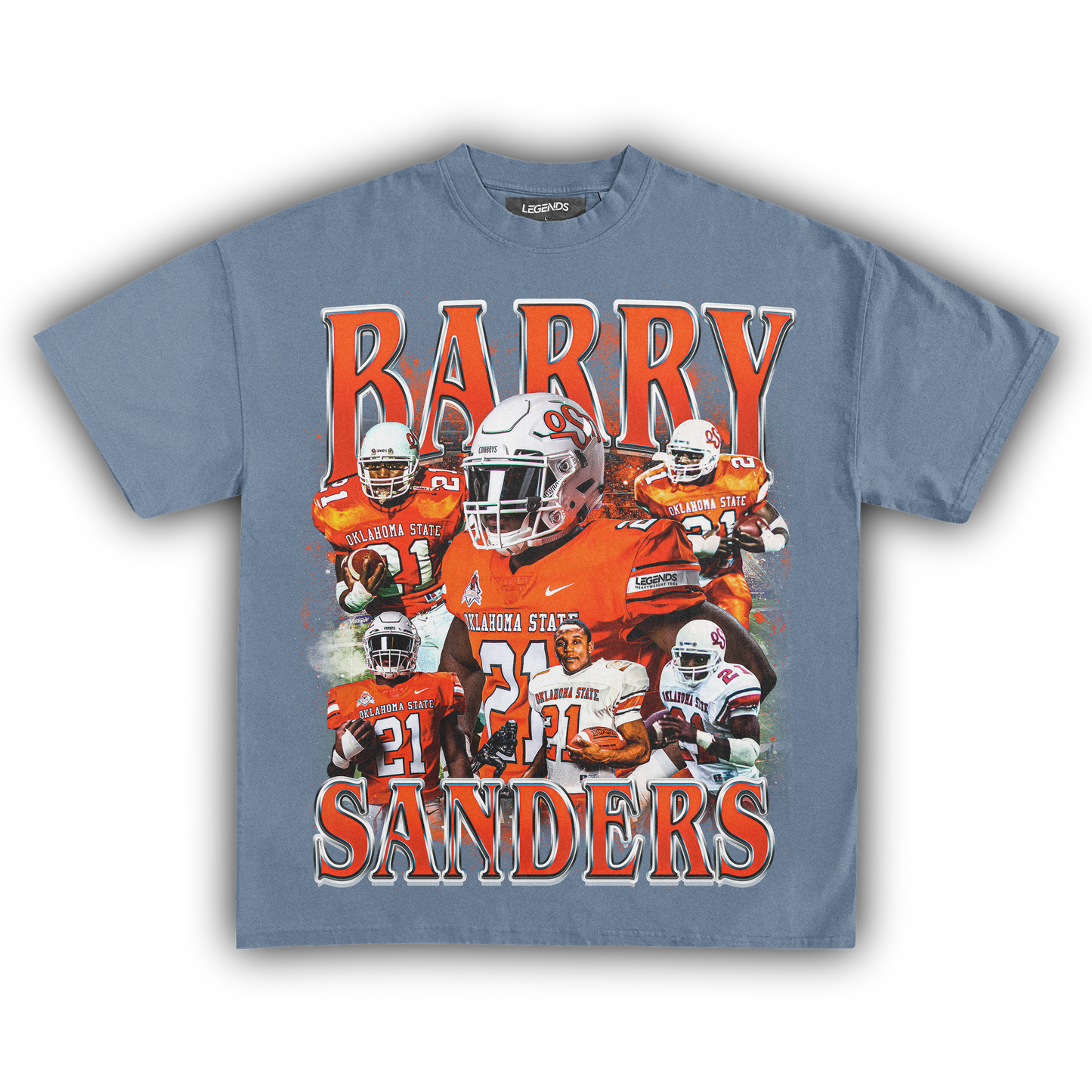 BARRY SANDERS COLLEGE TEE