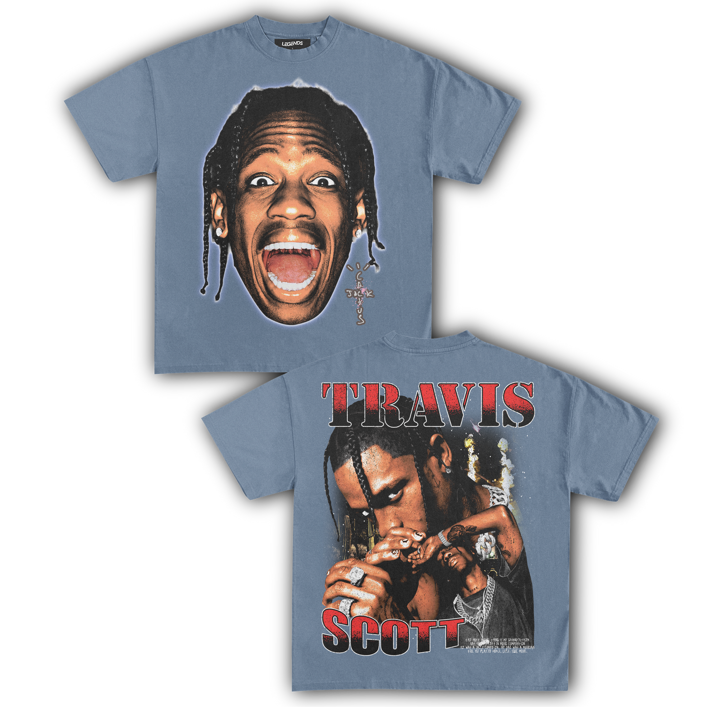 TRAVIS SCOTT BIG FACE TEE