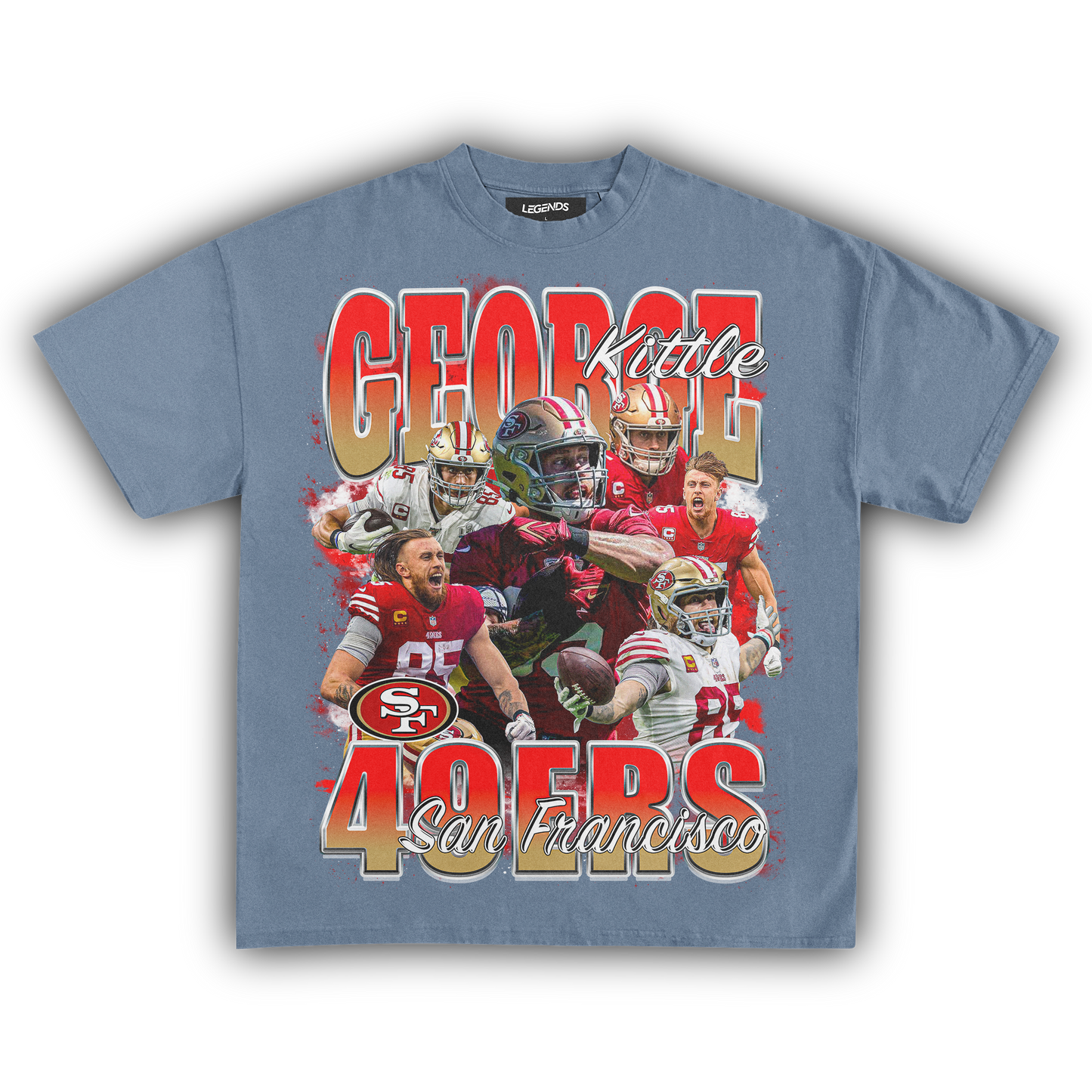GEORGE KITTLE 49ERS TEE