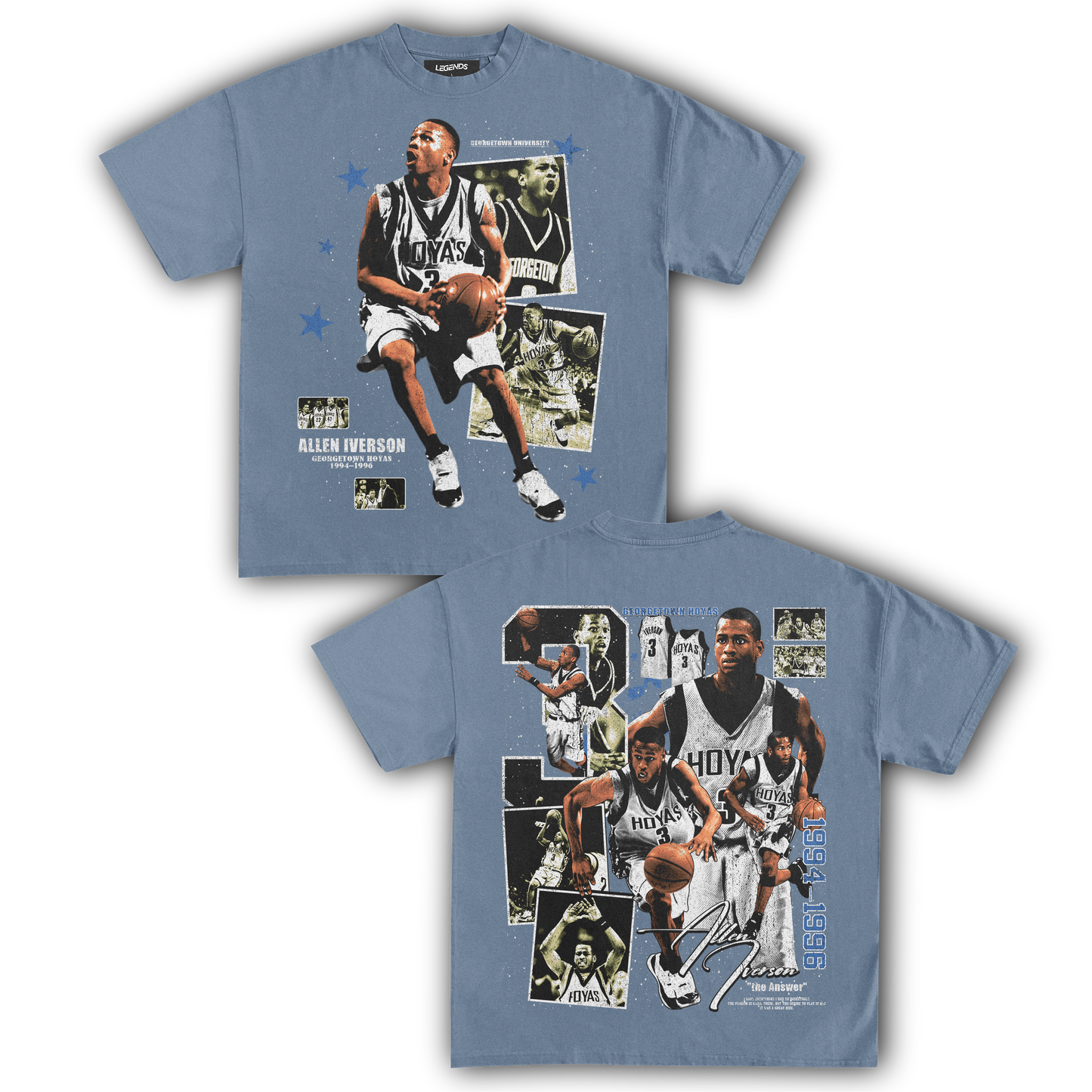 ALLEN IVERSON HOYAS TEE