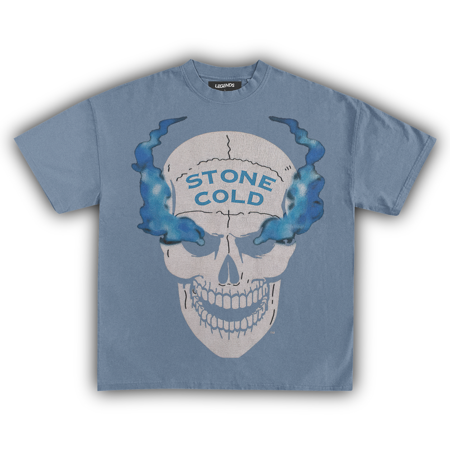 STONE COLD BROKEN SKULL TEE