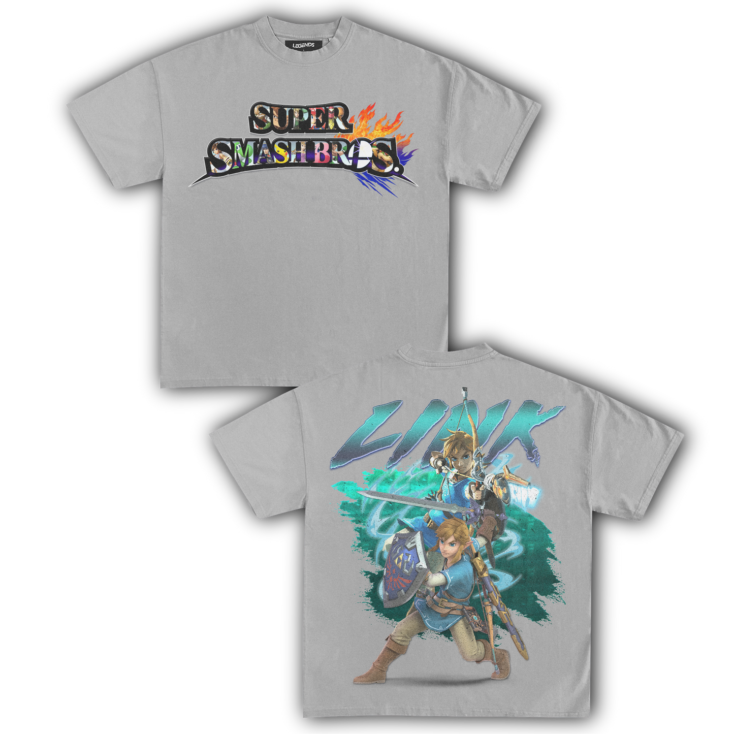 SUPER SMASH BROS LINK TEE (Double)