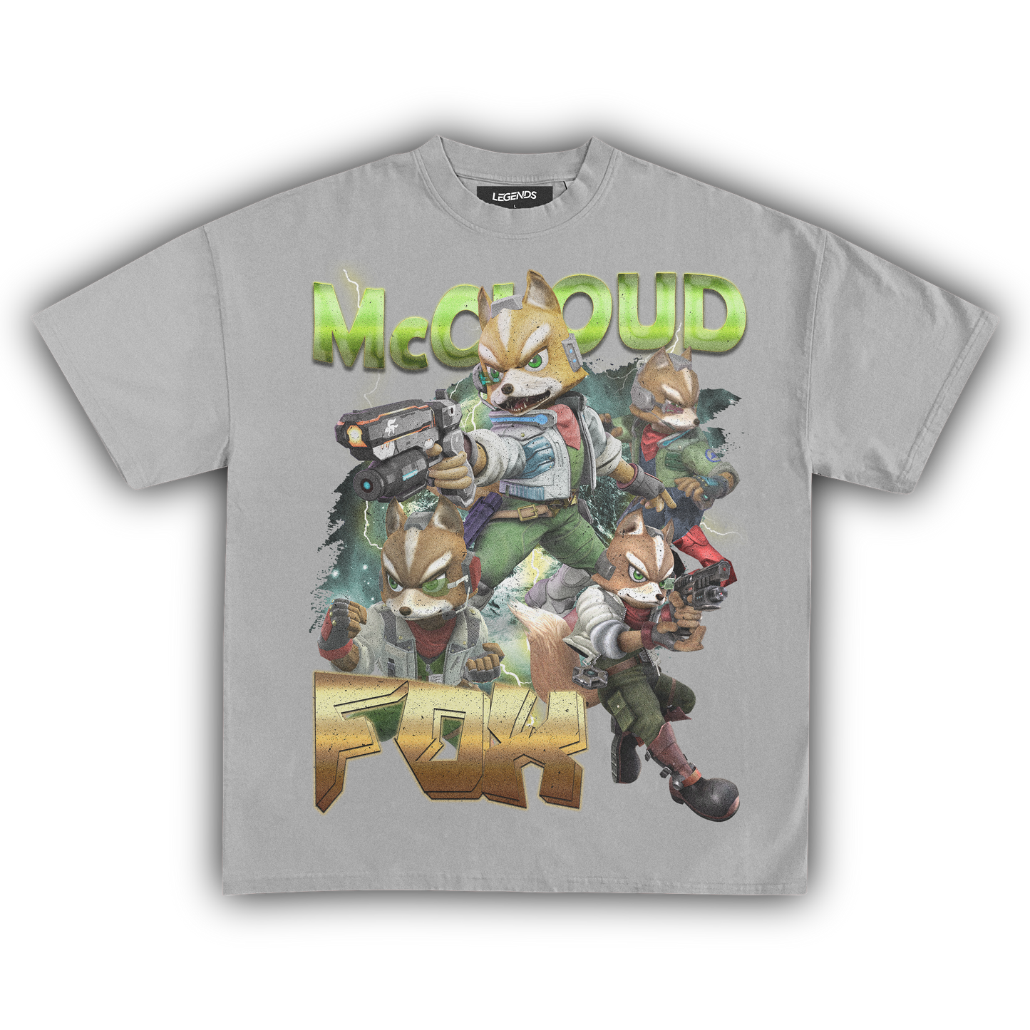 SUPER SMASH BROS FOX TEE
