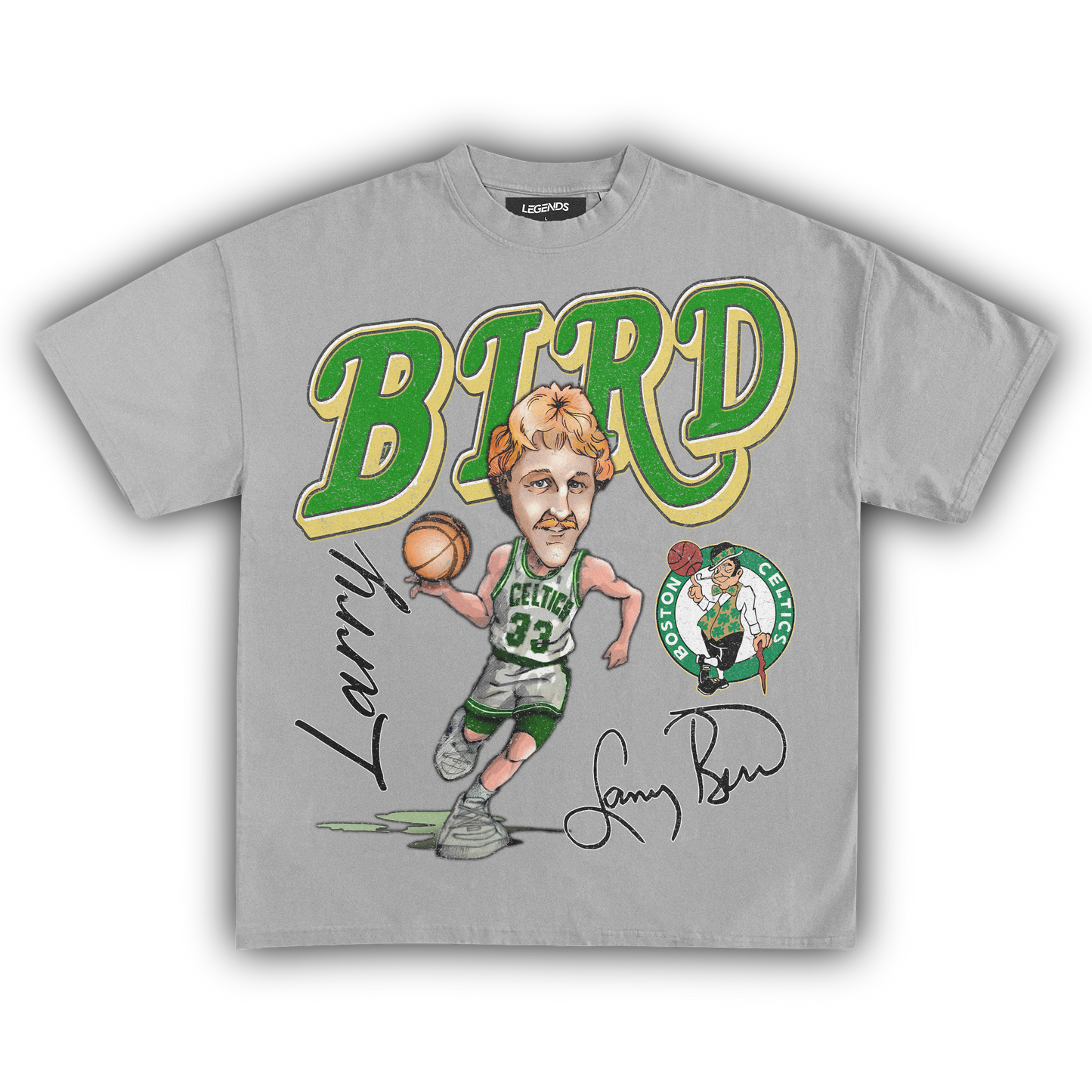 LARRY BIRD THROWBACK TEE