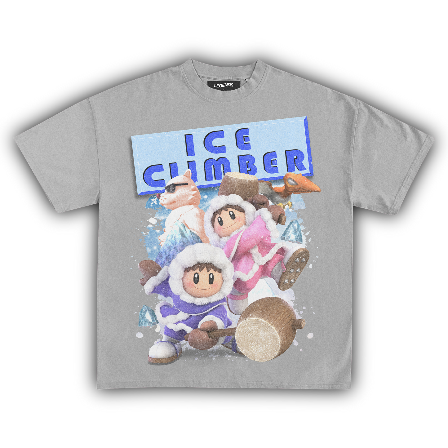SUPER SMASH BROS ICE CLIMBER TEE