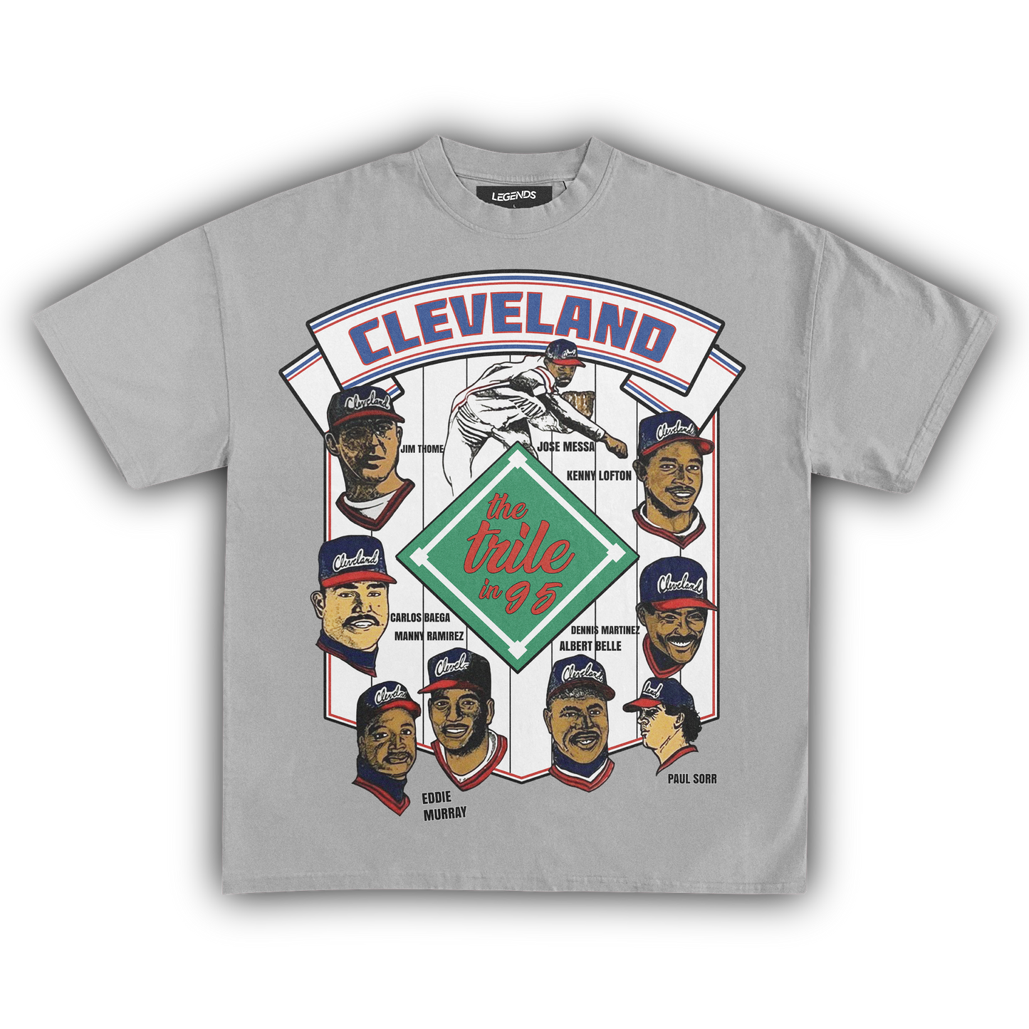 CLEVELAND INDIANS '95 VINTAGE TEE