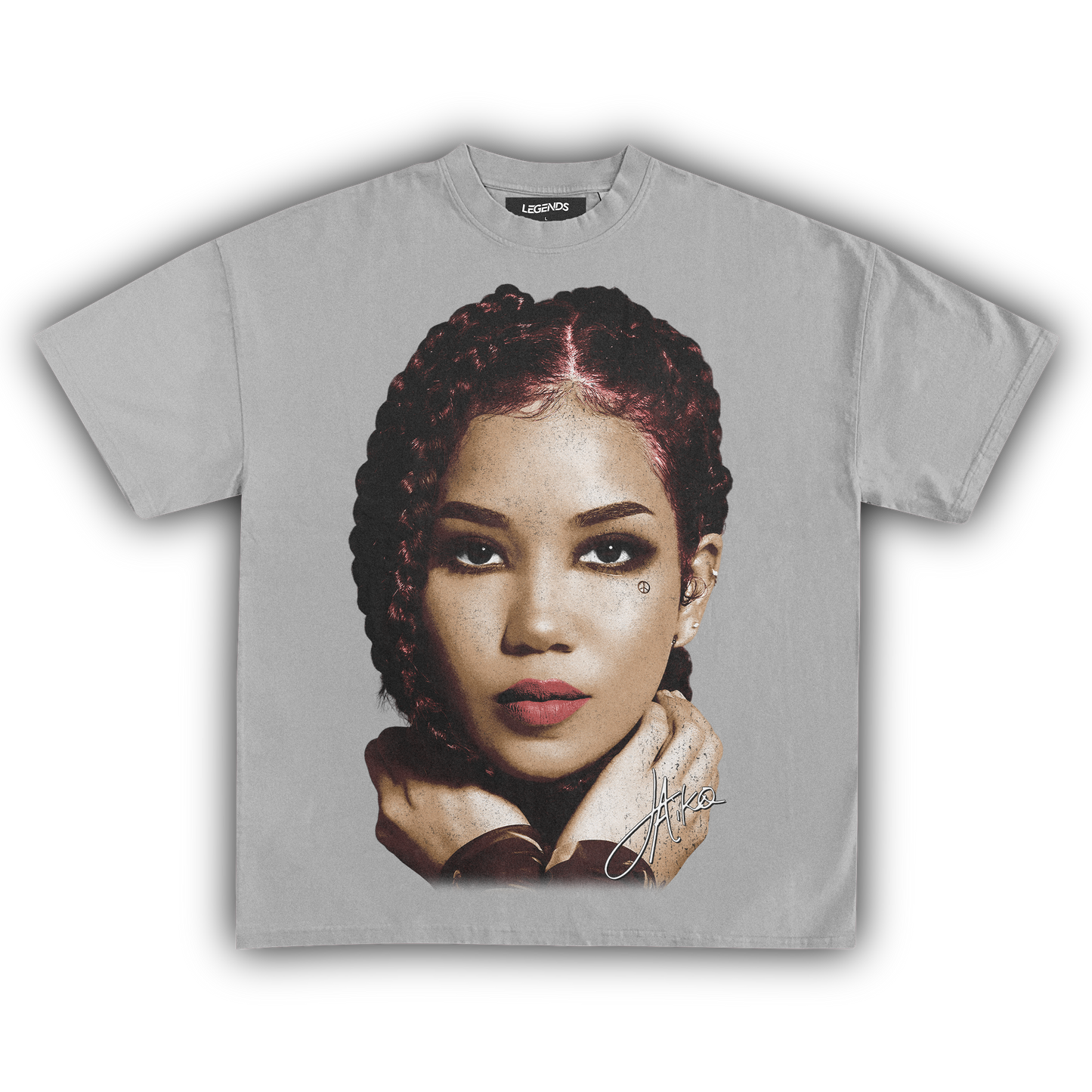 JHENÉ AIKO BIG FACE TEE