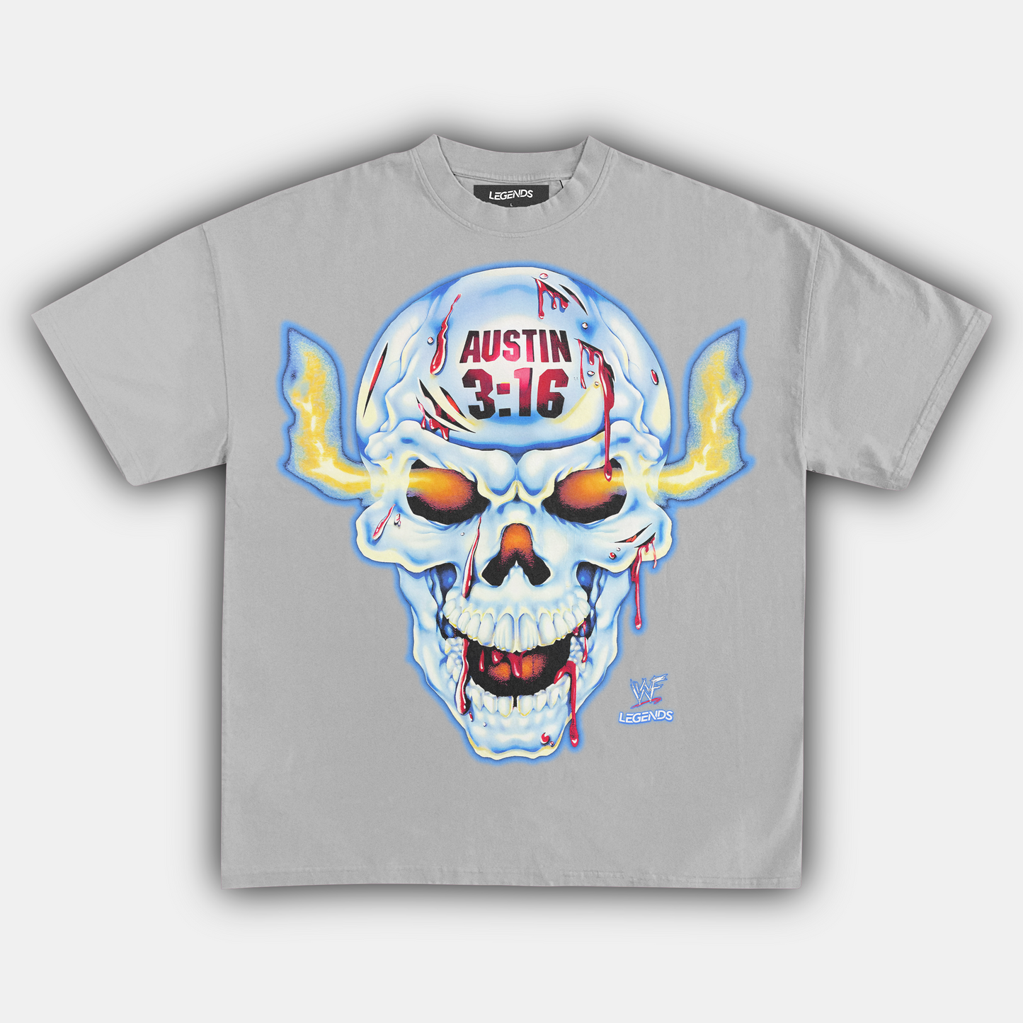 AUSTIN 3:16 BROKEN SKULL TEE