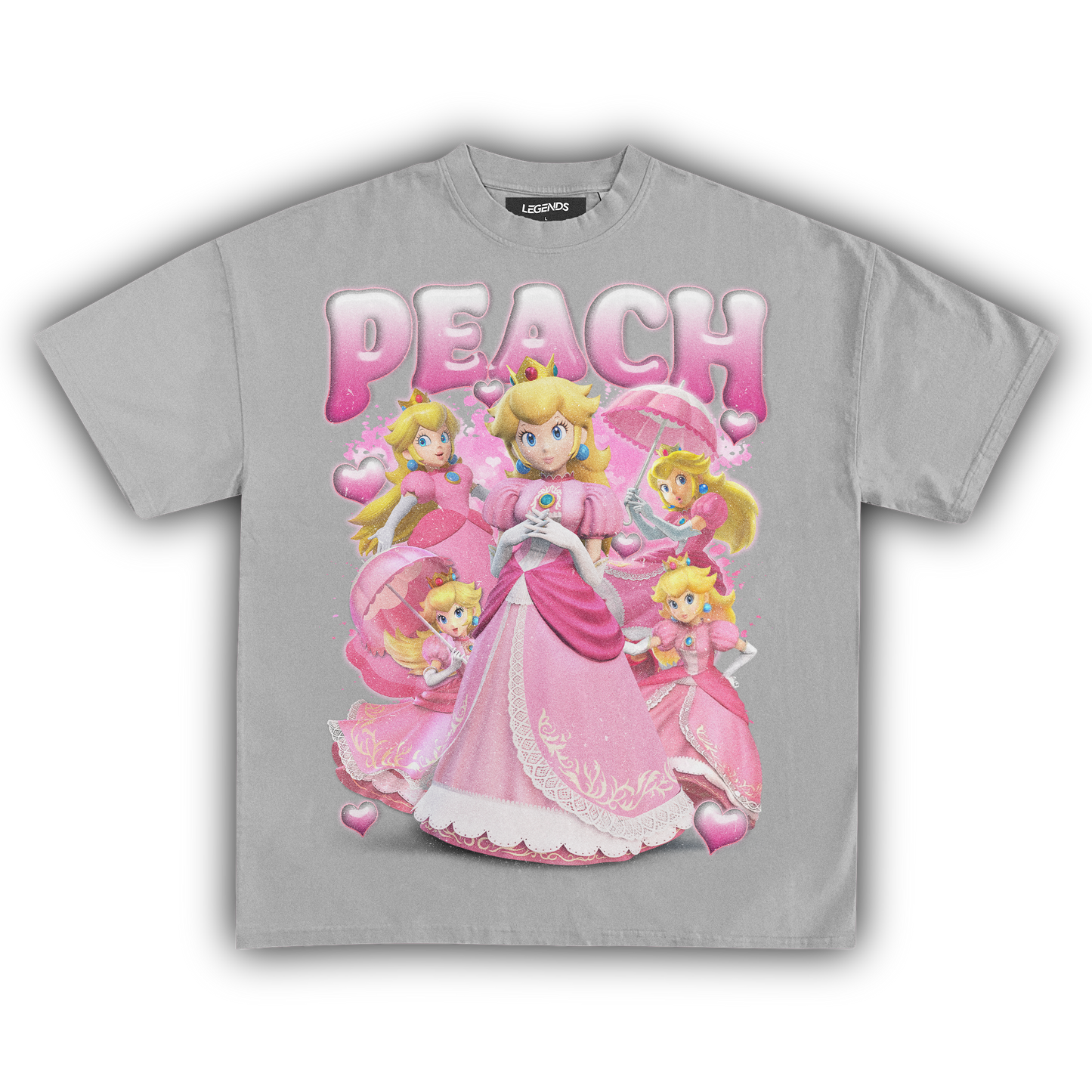SUPER SMASH BROS PEACH TEE