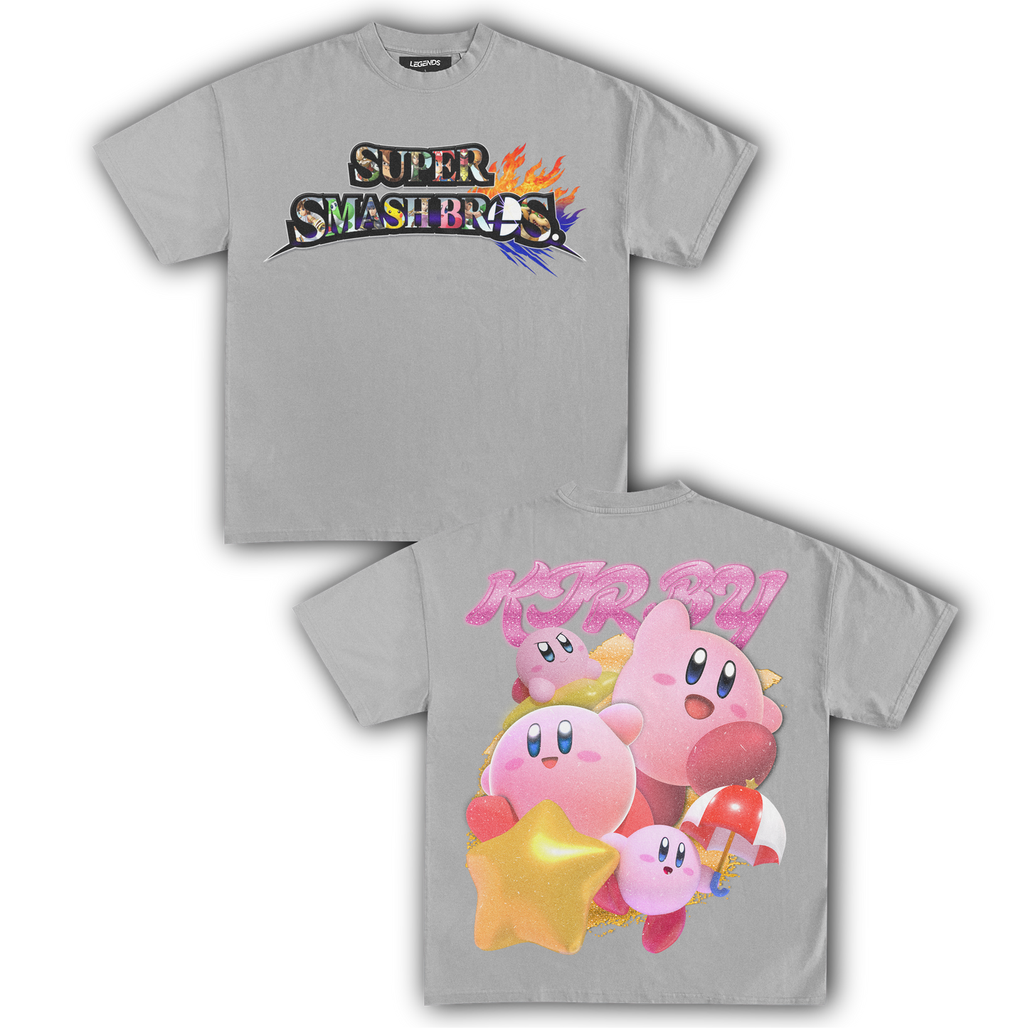 SUPER SMASH BROS KIRBY TEE (Double)