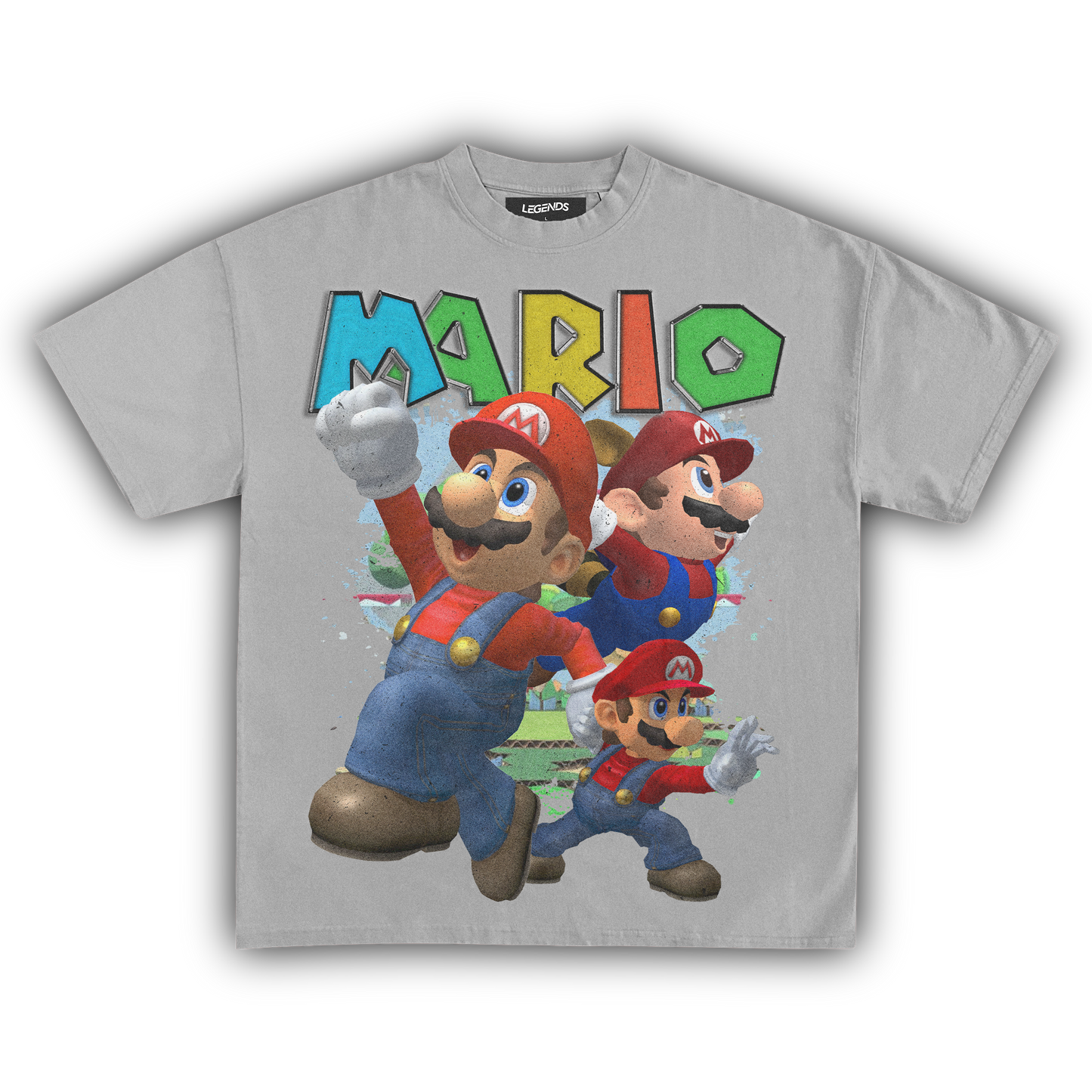 SUPER SMASH BROS MARIO TEE