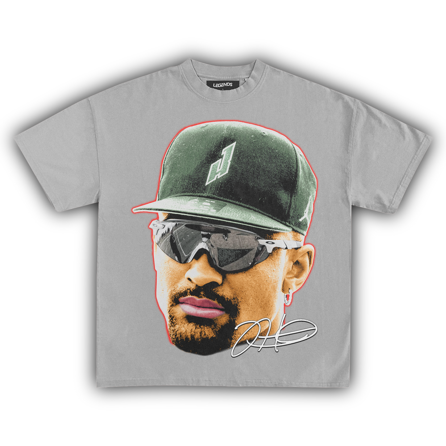 JALEN HURTS BIG FACE TEE