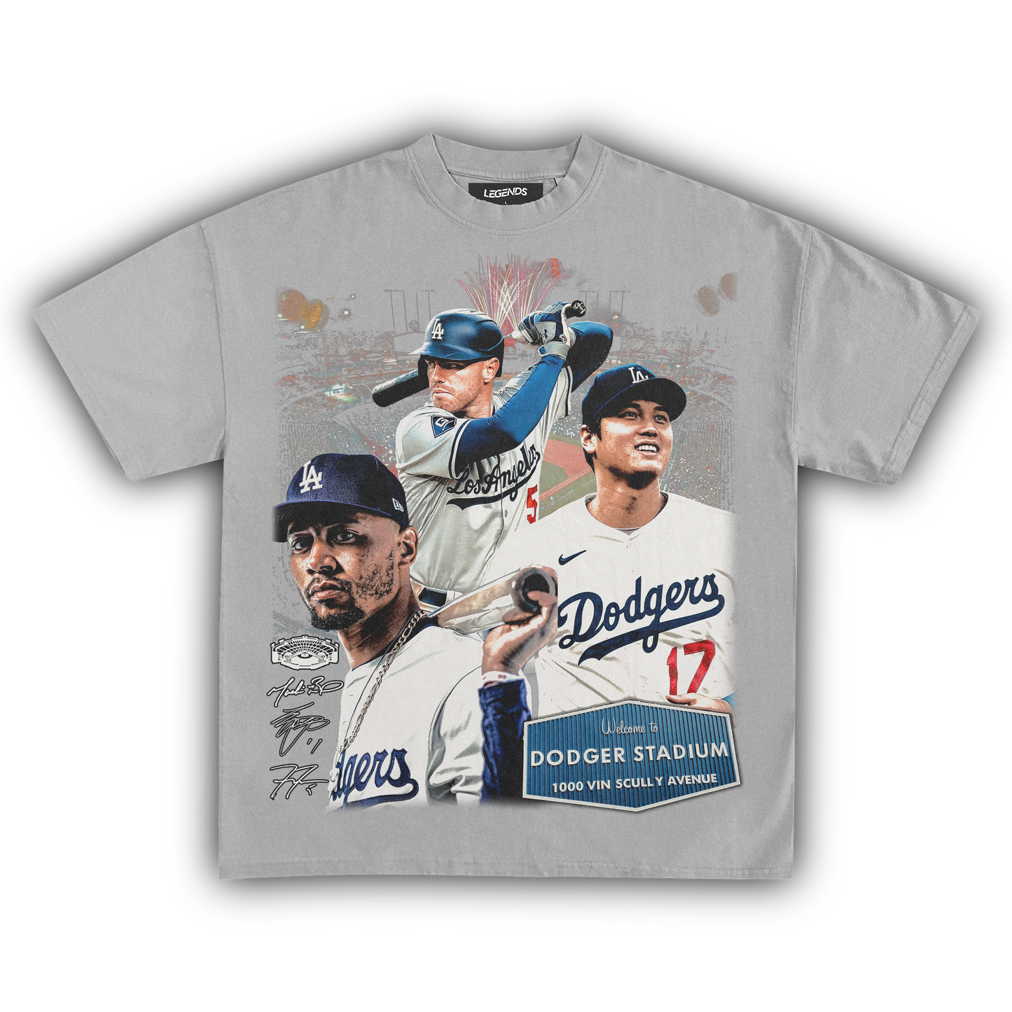 DODGERS TOP 3 MVP TEE