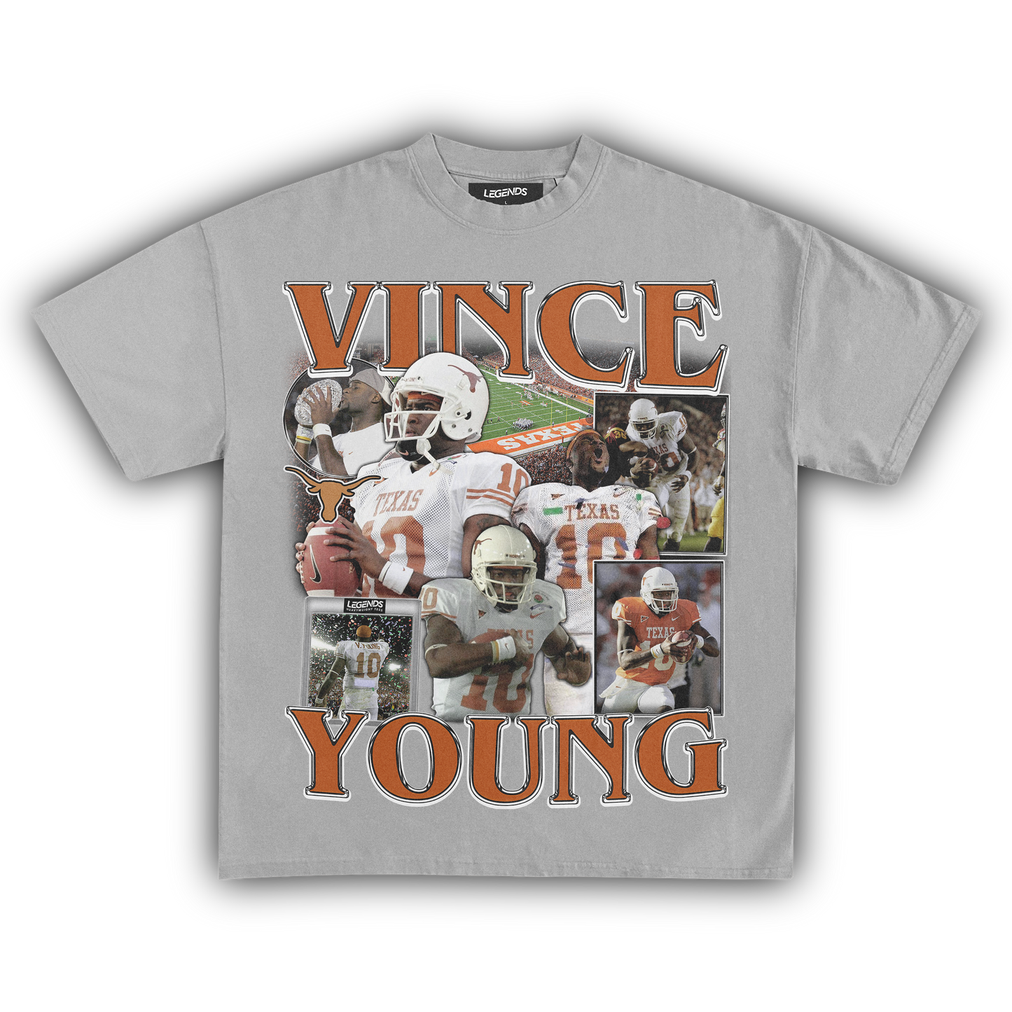 VINCE YOUNG LONGHORNS TEE