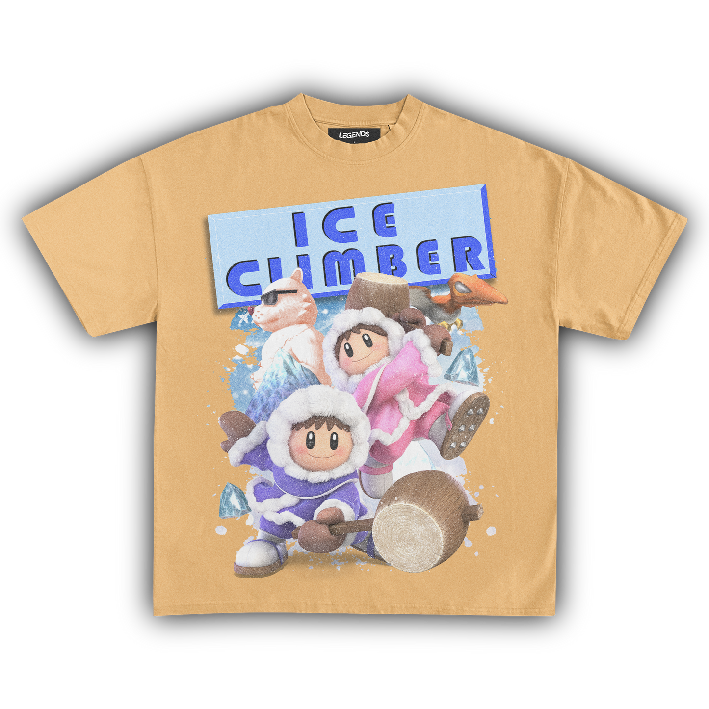 SUPER SMASH BROS ICE CLIMBER TEE