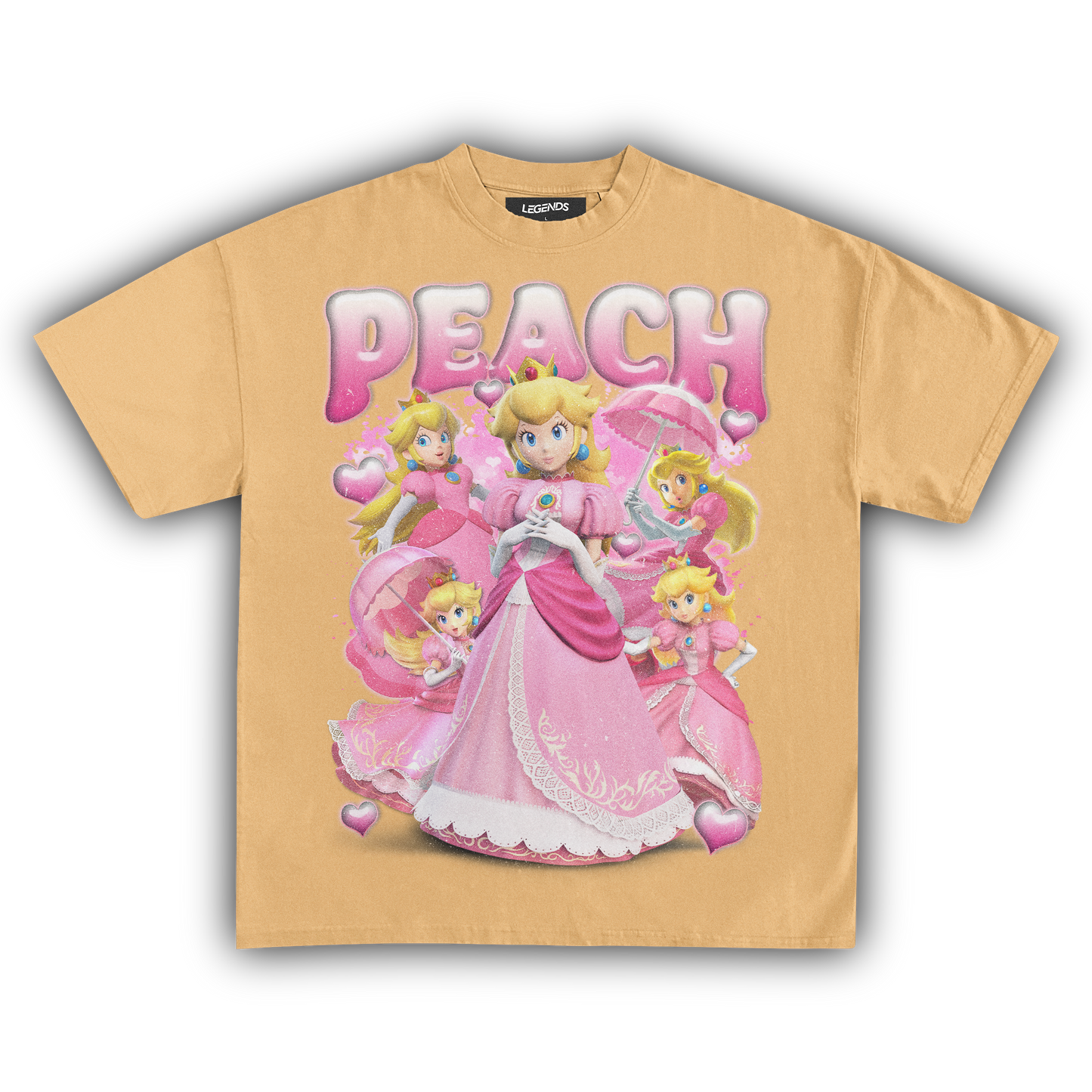 SUPER SMASH BROS PEACH TEE