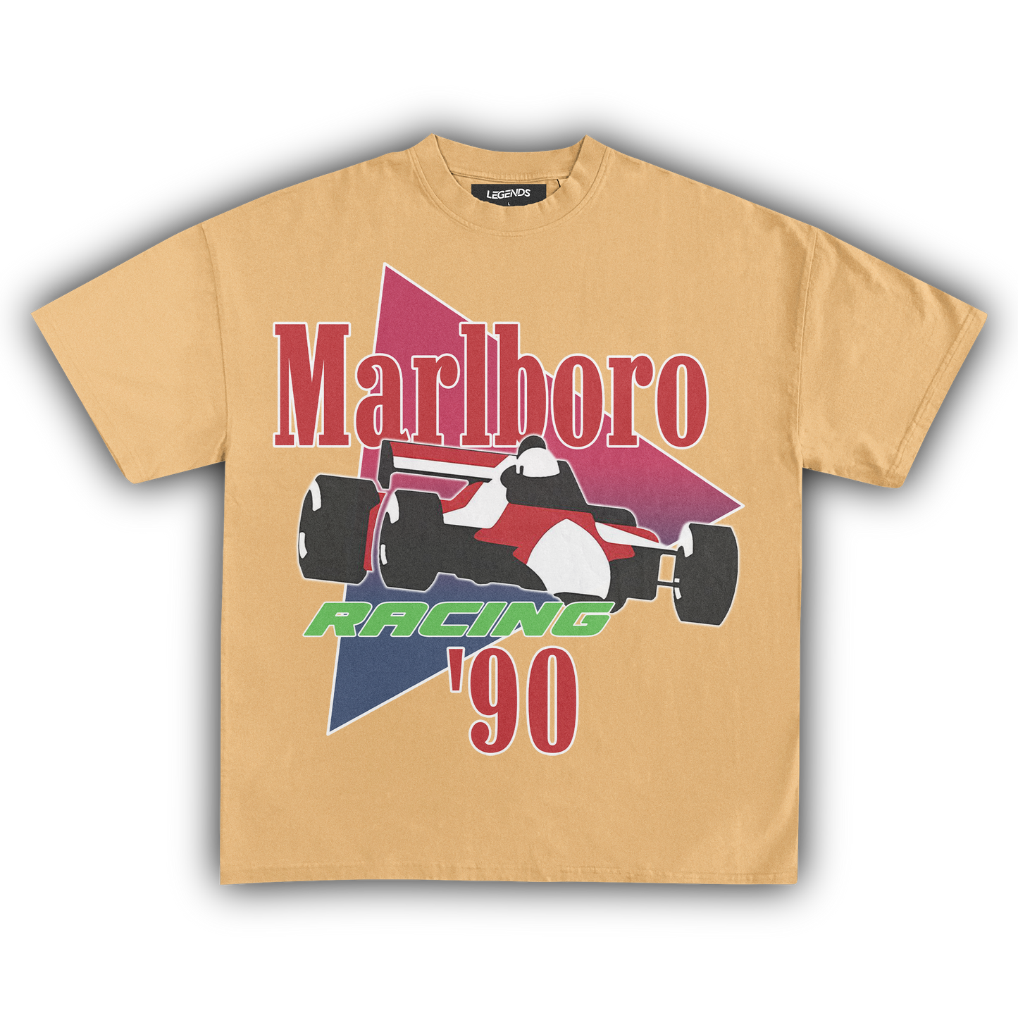 MARLBORO β90 RETRO RACING TEE