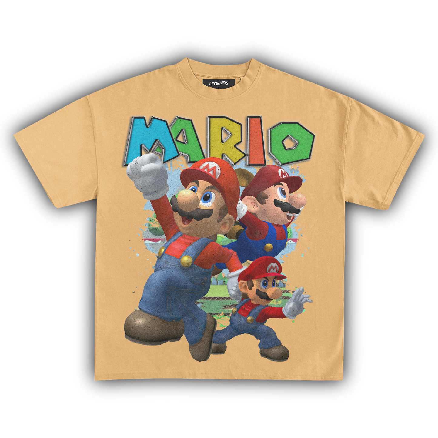 SUPER SMASH BROS MARIO TEE