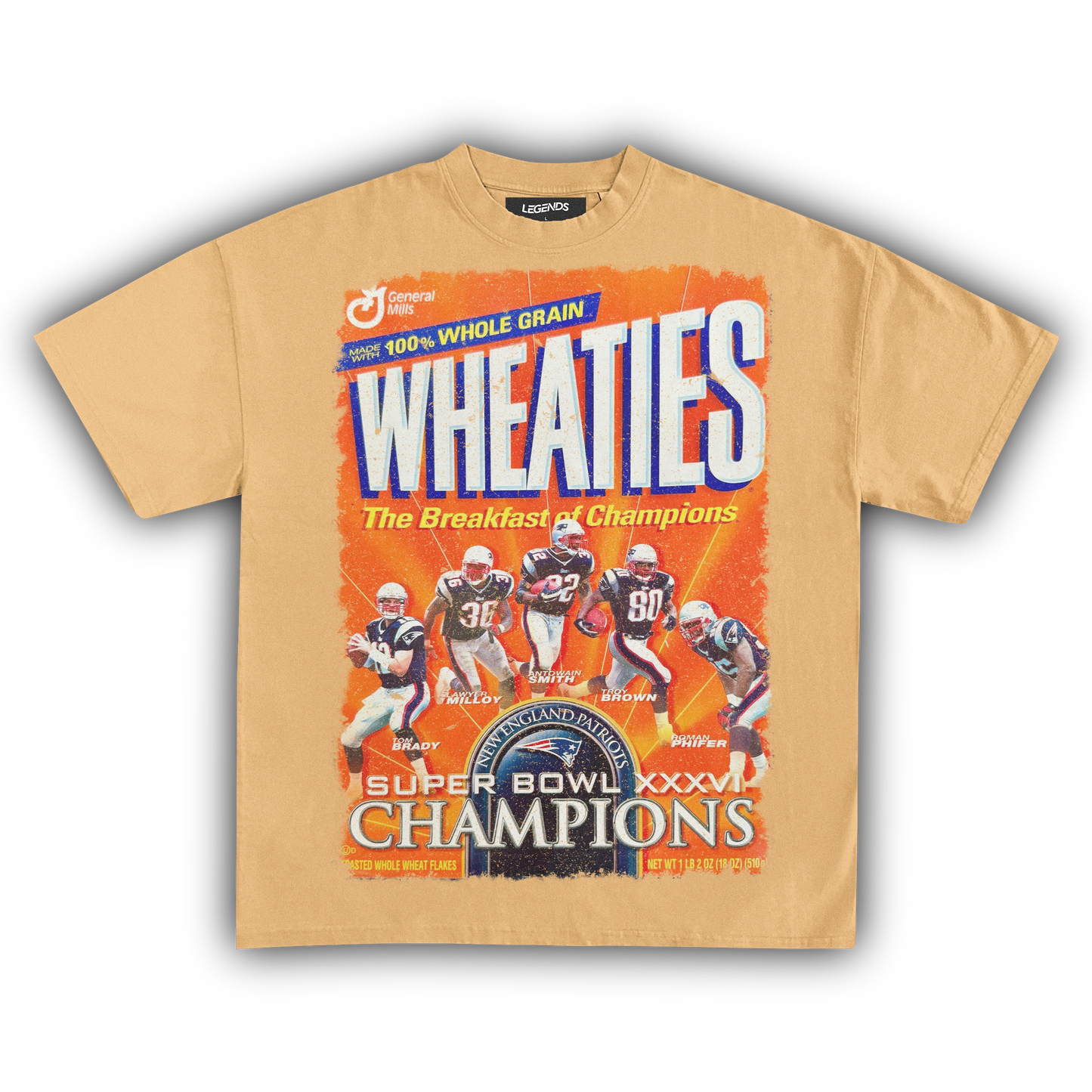 WHEATIES CHAMPIONS XXXVI 2002 VINTAGE TEE