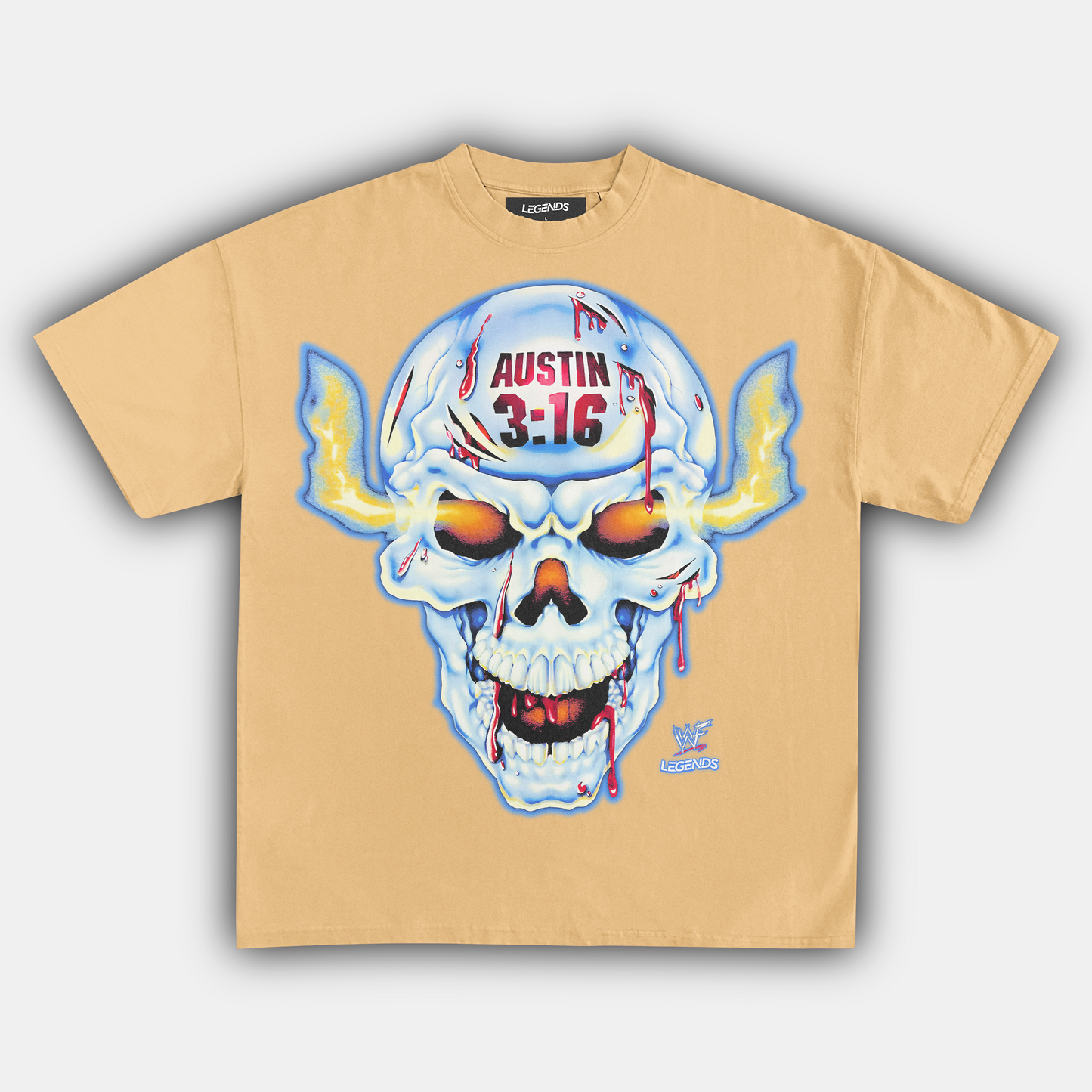AUSTIN 3:16 BROKEN SKULL TEE