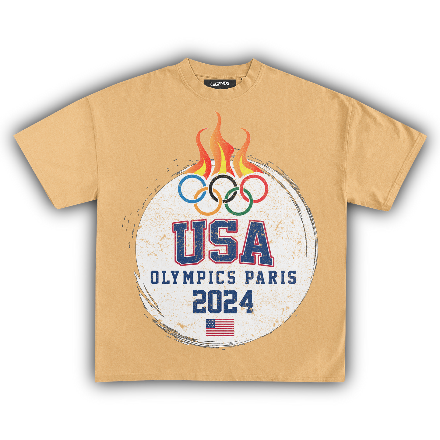 USA PARIS GAMES '24 VINTAGE TEE (Vol. 3)