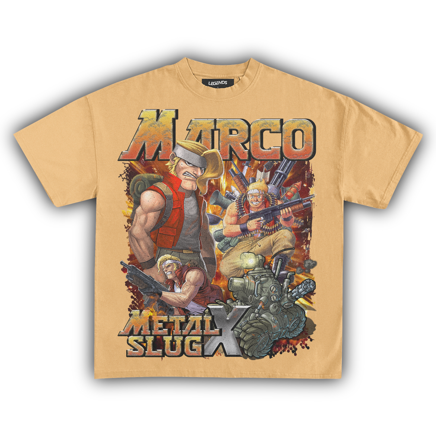 METAL SLUG X MARCO TEE