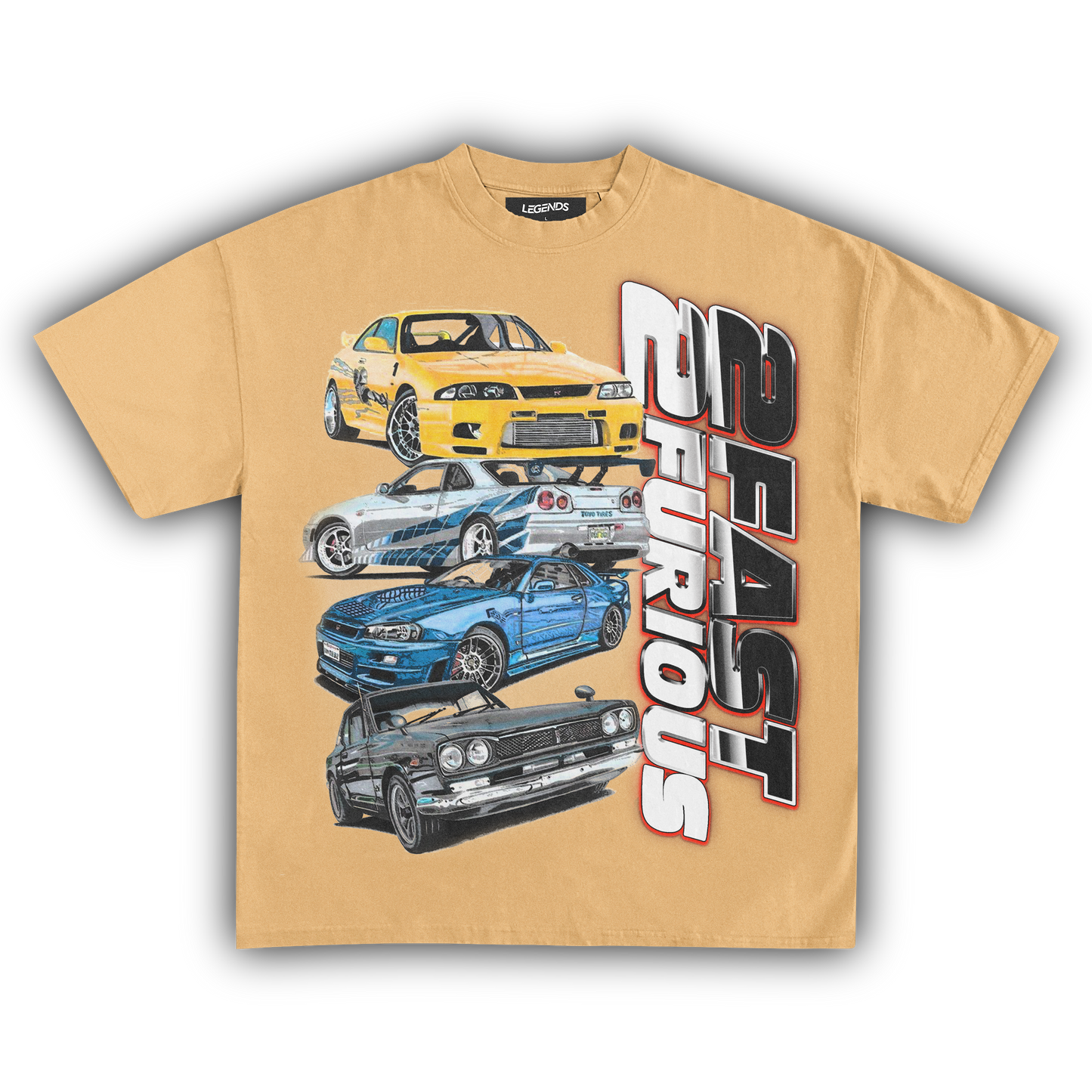 2 FAST 2 FURIOUS TEE