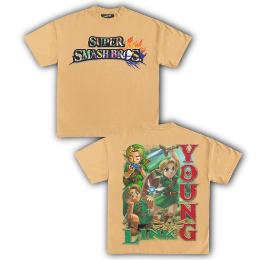 SUPER SMASH BROS YOUNG LINK TEE (Double)