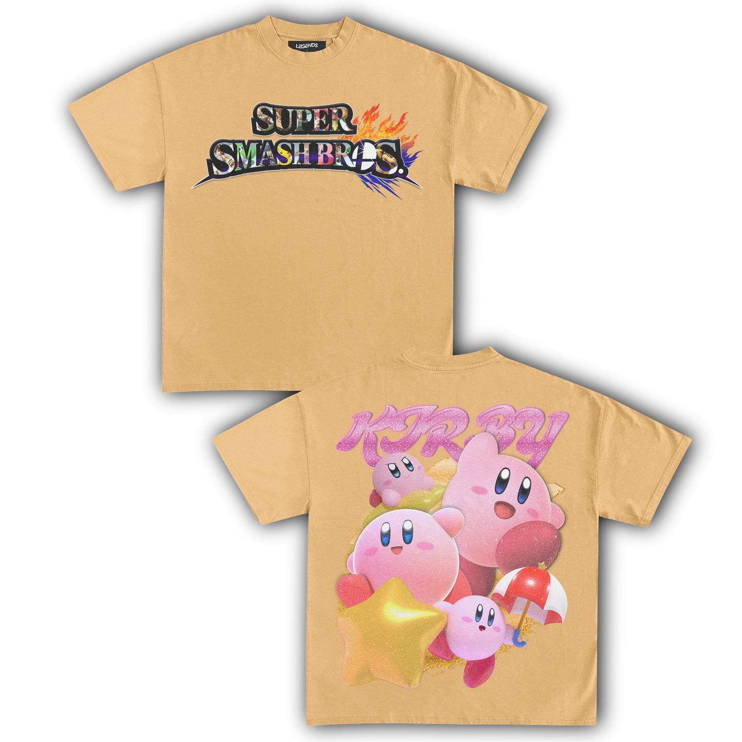 SUPER SMASH BROS KIRBY TEE (Double)