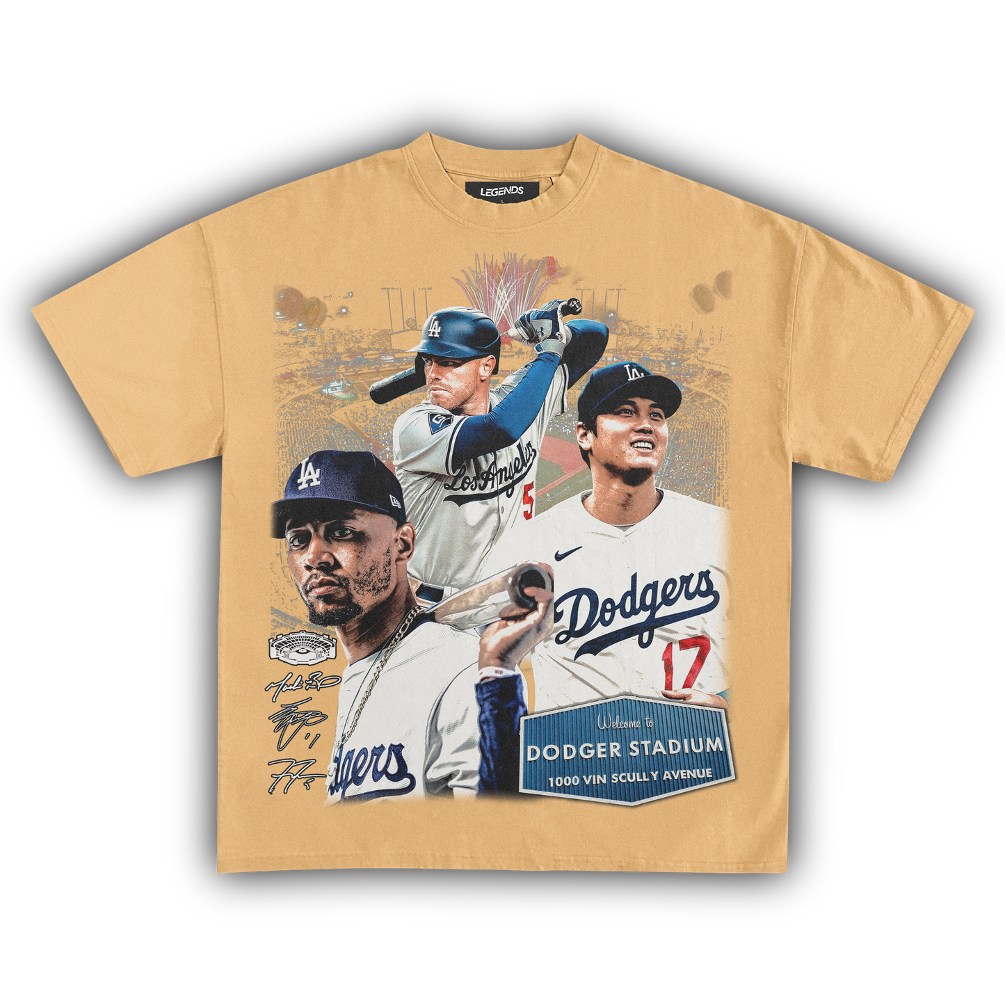 DODGERS TOP 3 MVP TEE